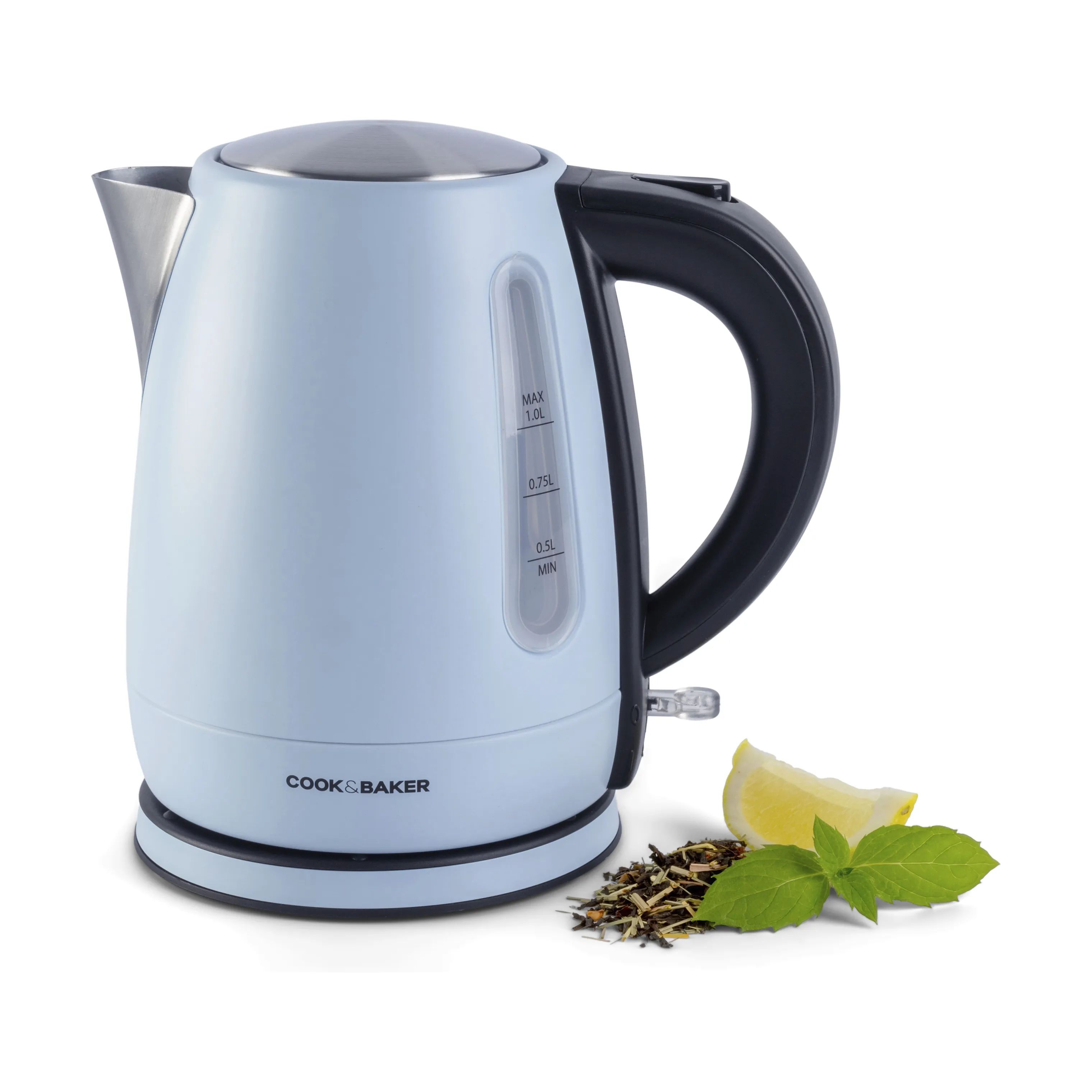 Cook & Baker Elkedler Elkedel i Blå, 1 L, 7