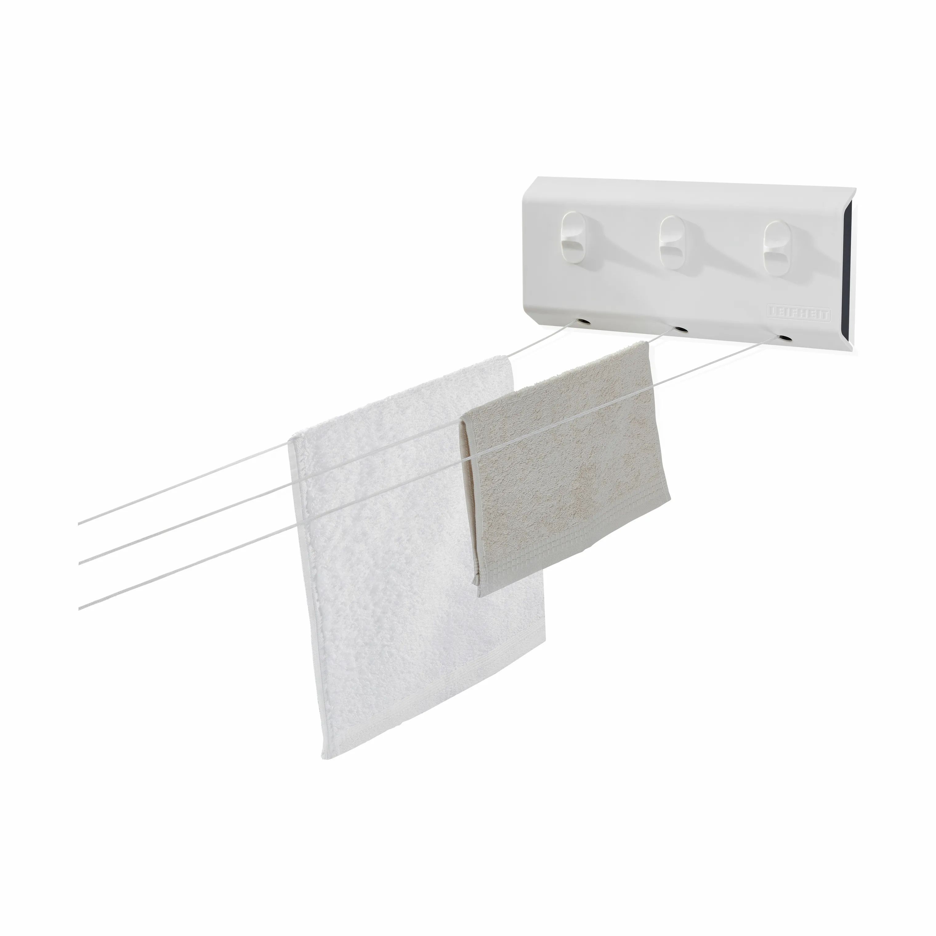 Leifheit Tørrestativer Rollfix Triple 150 Longline Tørrestativ i Hvid, 3