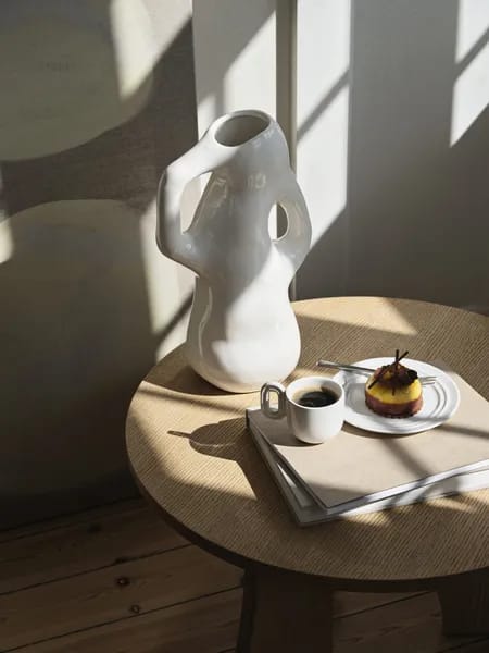 Broste Copenhagen Vaser Isolde Vase i Hvid, 2