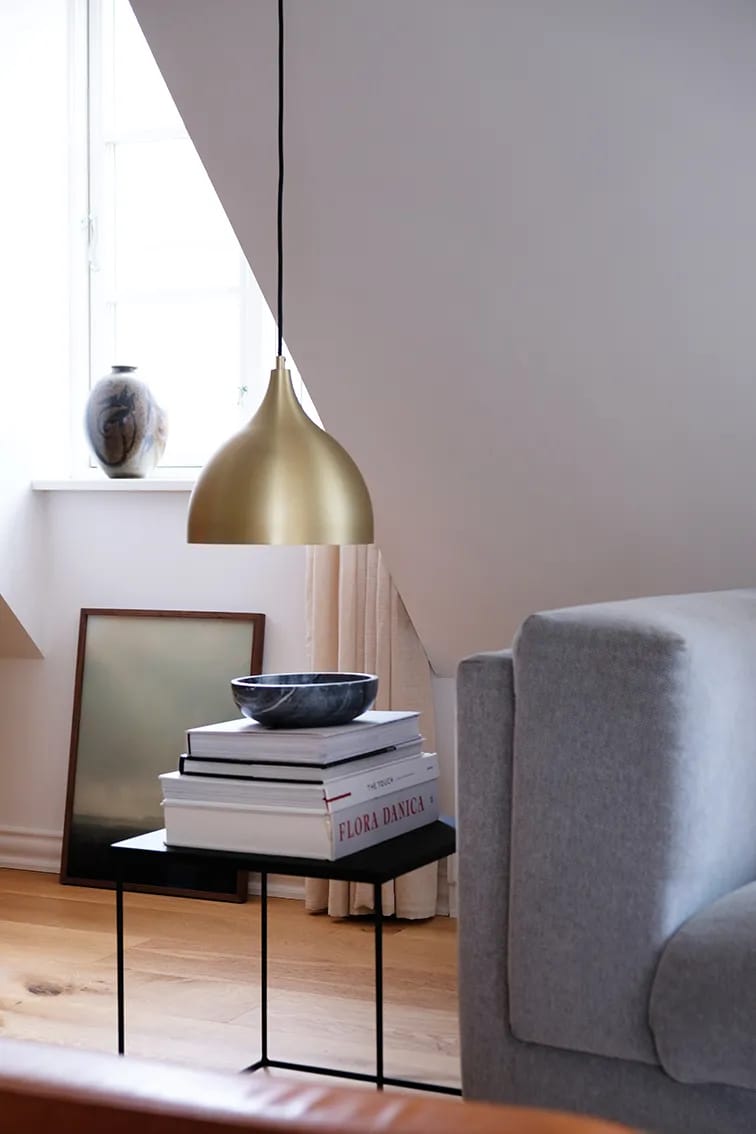 CASA Living Pendler Bloom Pendel i Messingfarvet, 2