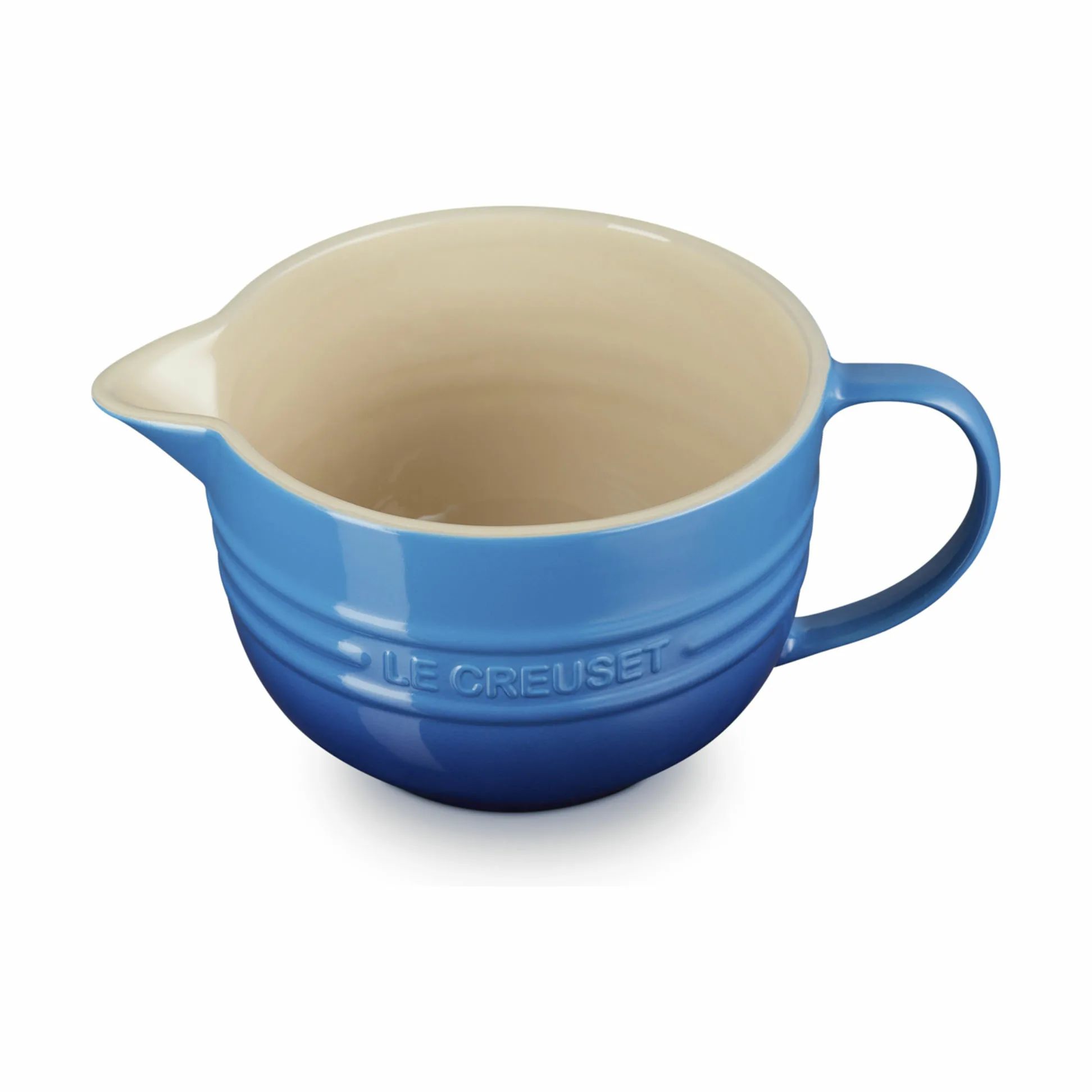 Le Creuset Røreskåle Røreskål m. hældetud i Azure, 1