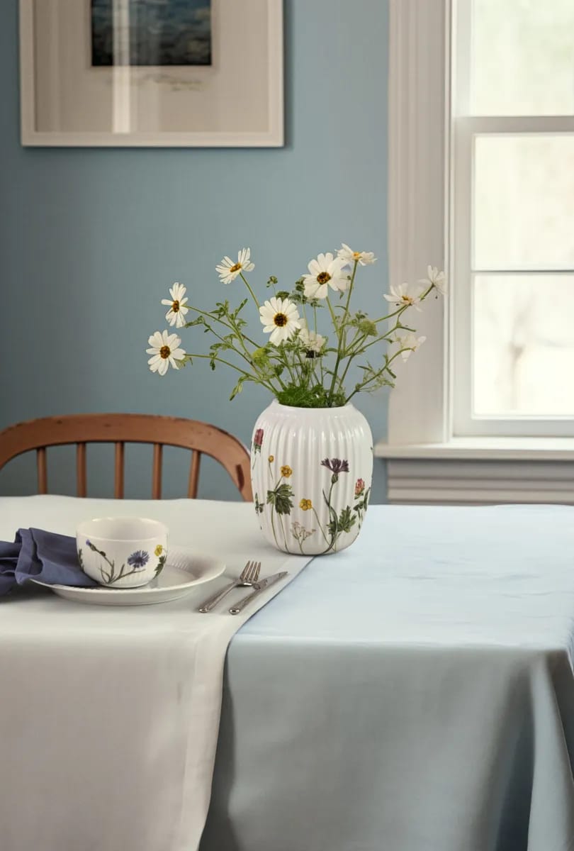 Kähler Vaser Hammershøi Sommer Vase i Wild flowers, 6