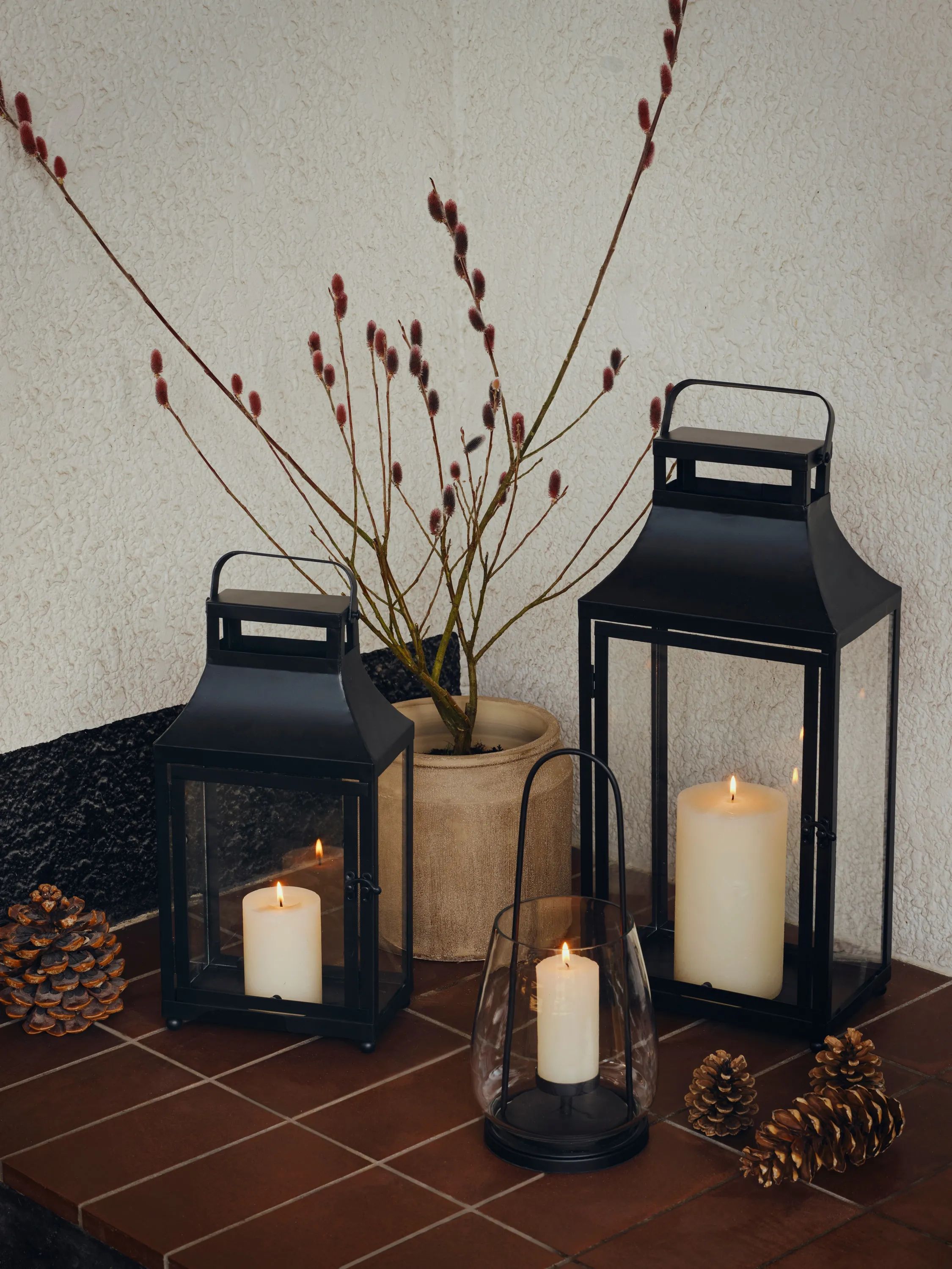 Broste Copenhagen Lanterner Nilo Lanterne i Sort, 2