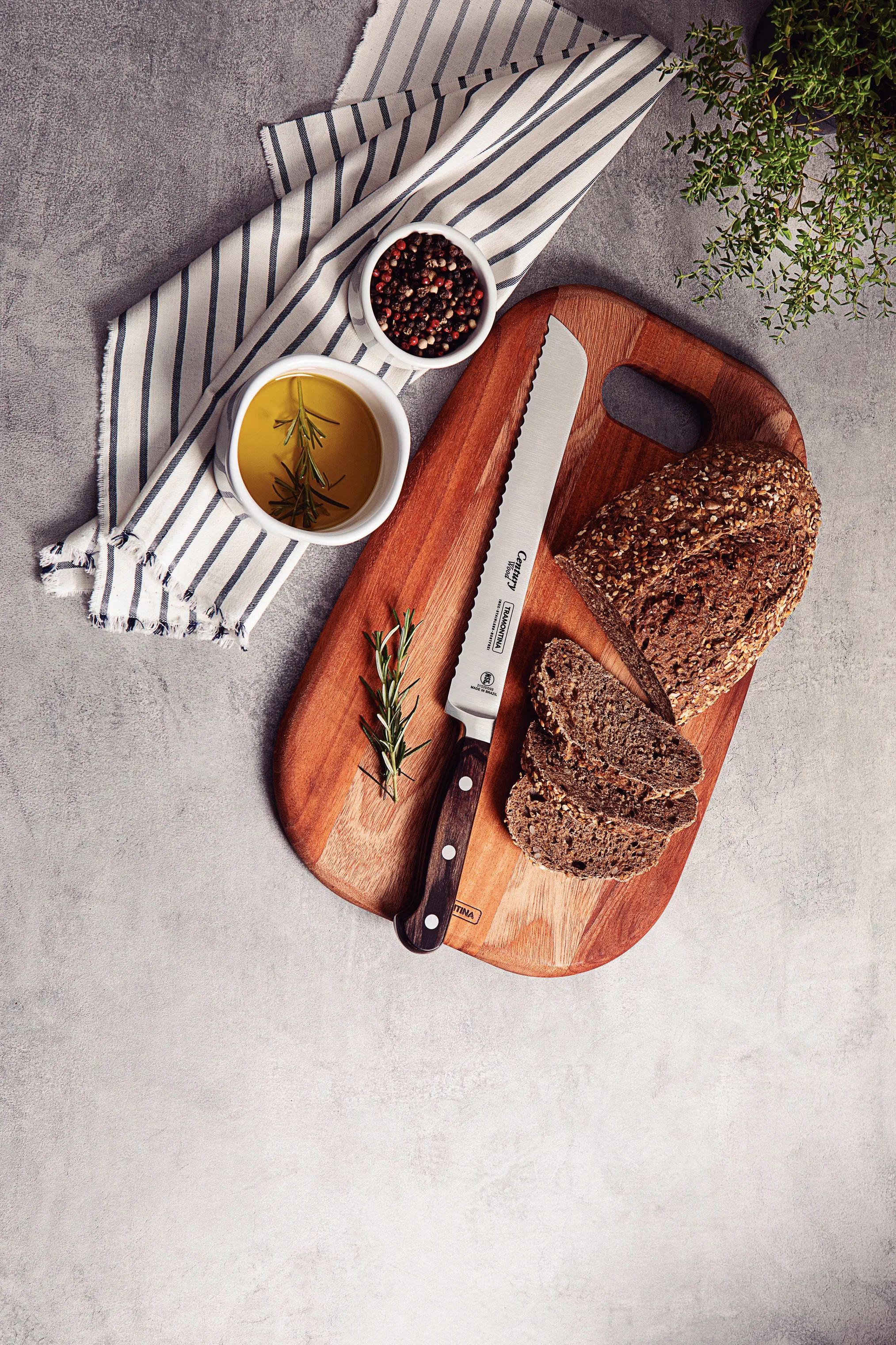 Tramontina Brødknive Century Wood Brødkniv i Brun, 2