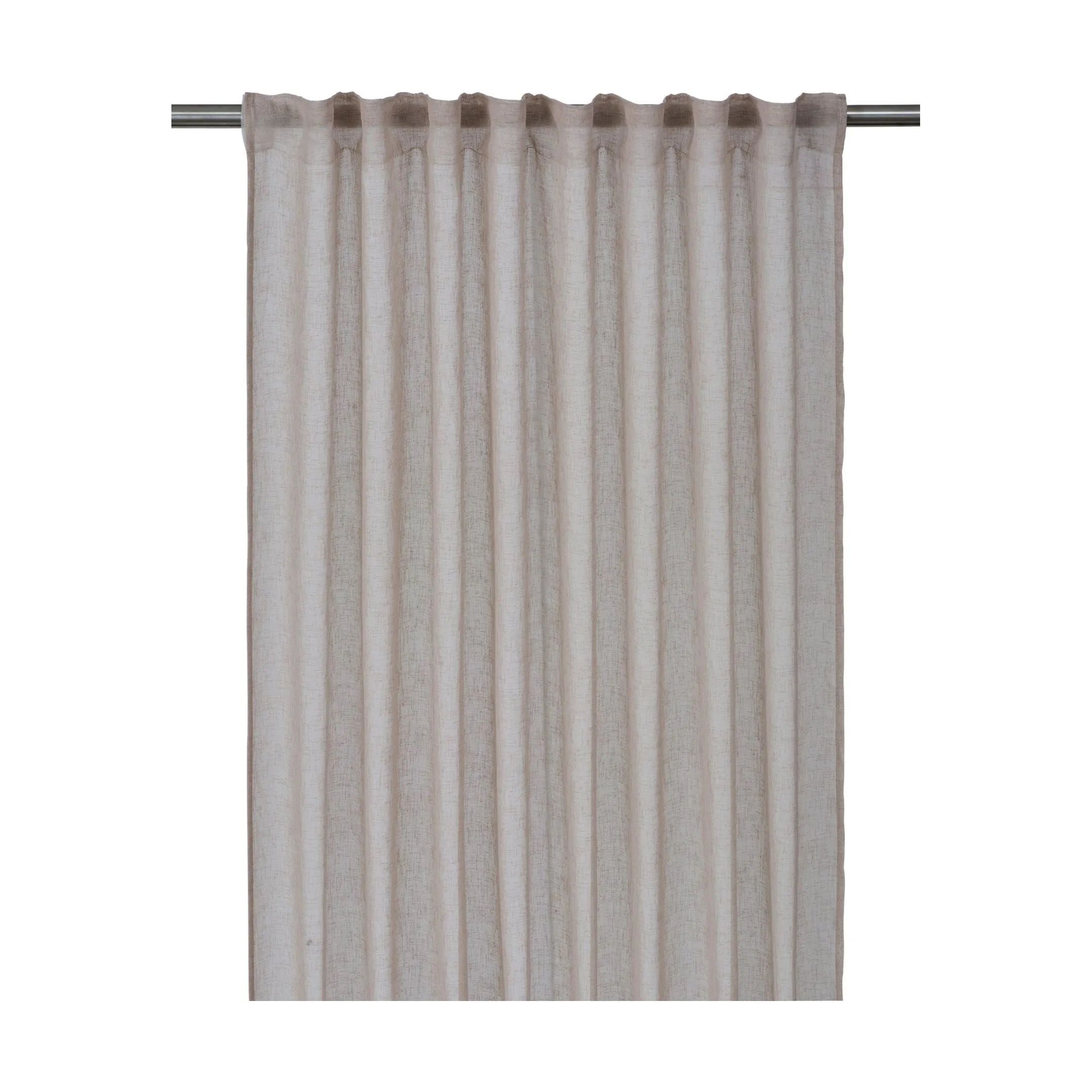 Svanefors Gardiner og gardinstænger Diana Gardin i Beige, H350 x B280 cm, 1