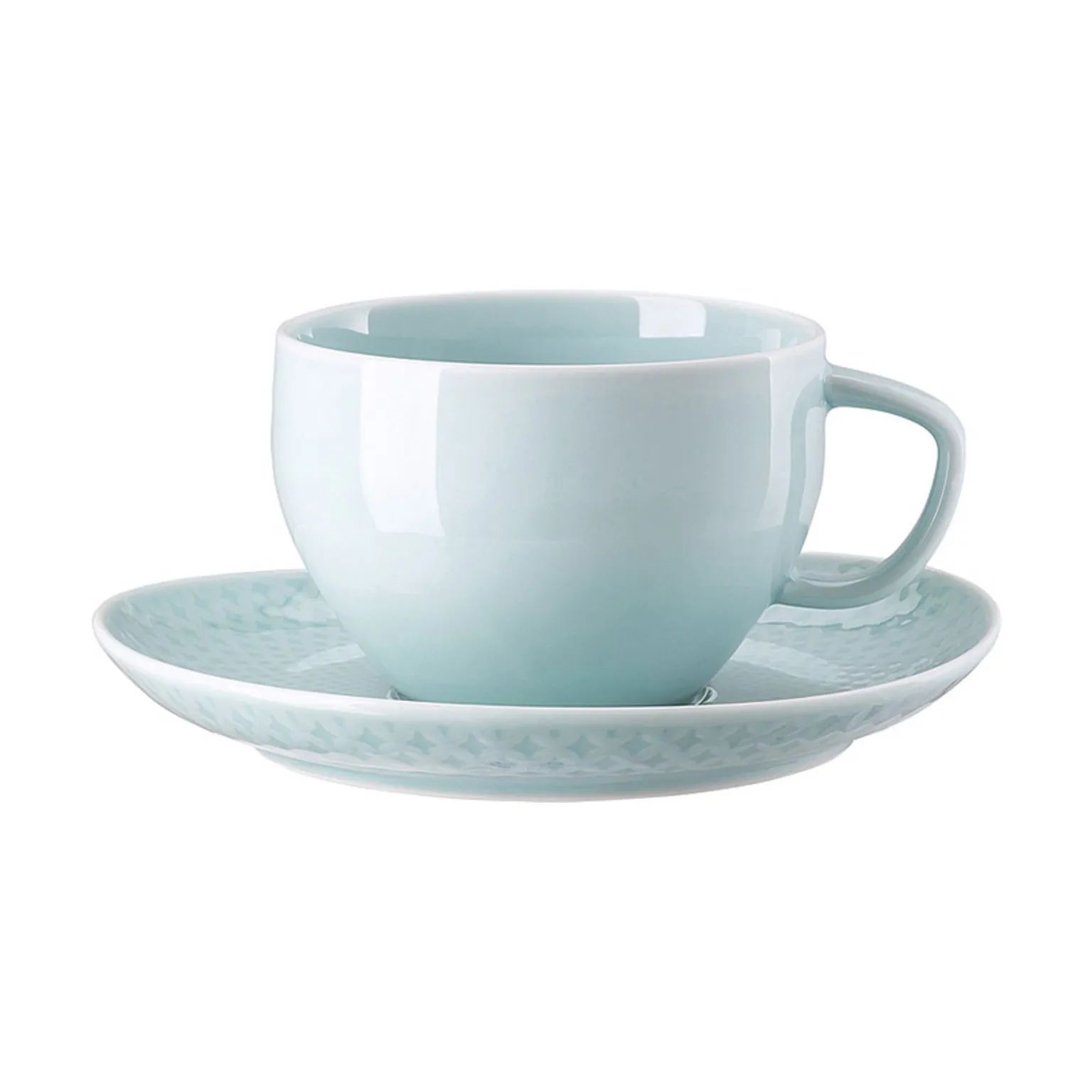 Rosenthal Krus og kopper med hank Junto Cafe au lait Kop i Grøn, 2