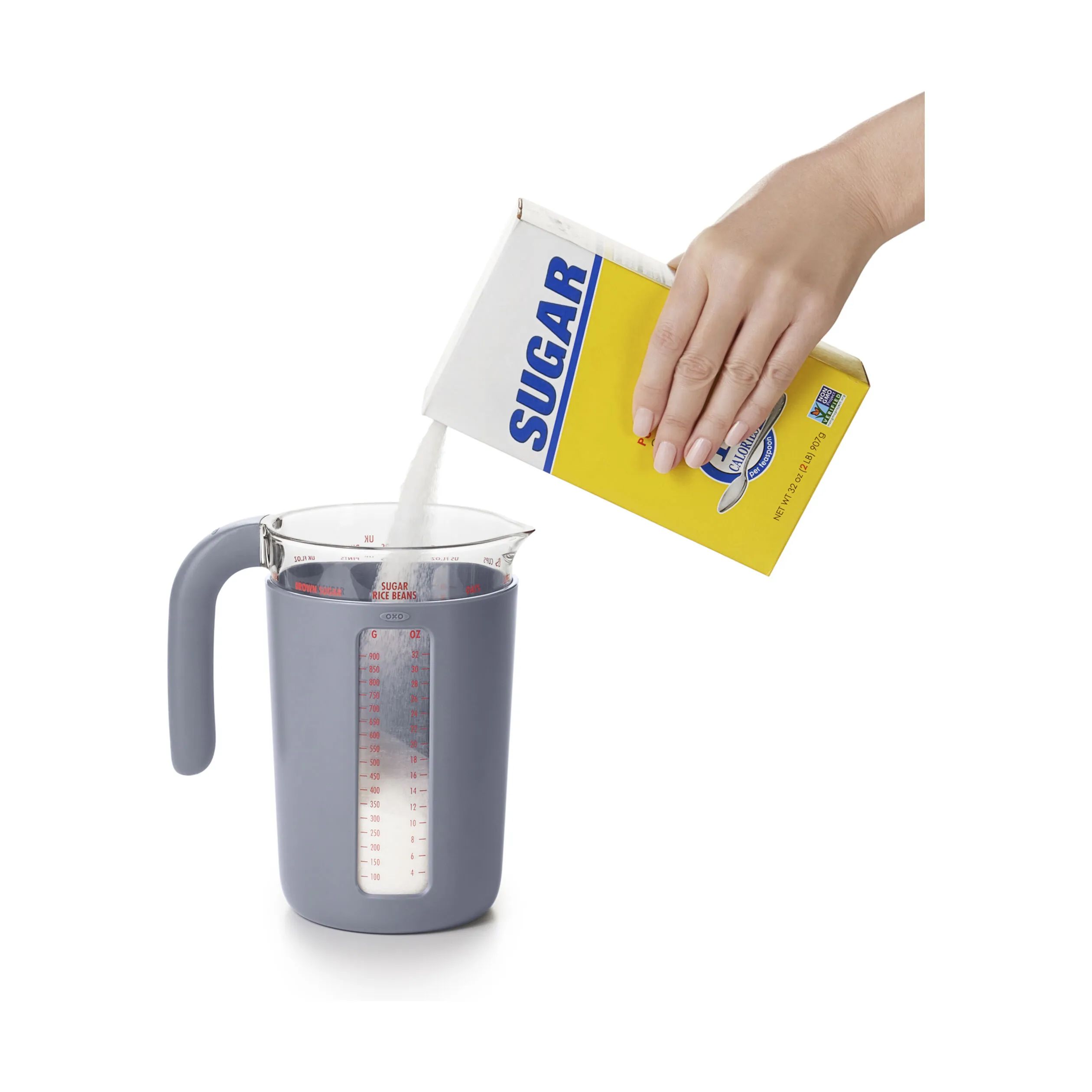 OXO Målekander Good Grips Målebæger i 1000 ml, 4