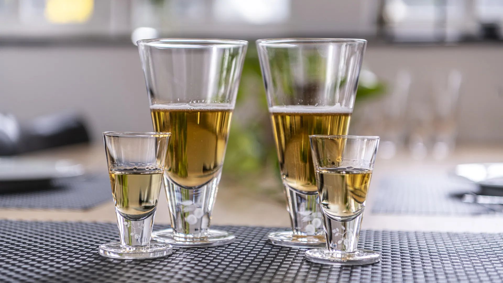 Jette Frölich Design Snapseglas Påske Snapseglas - 2 stk. i Klar, 2