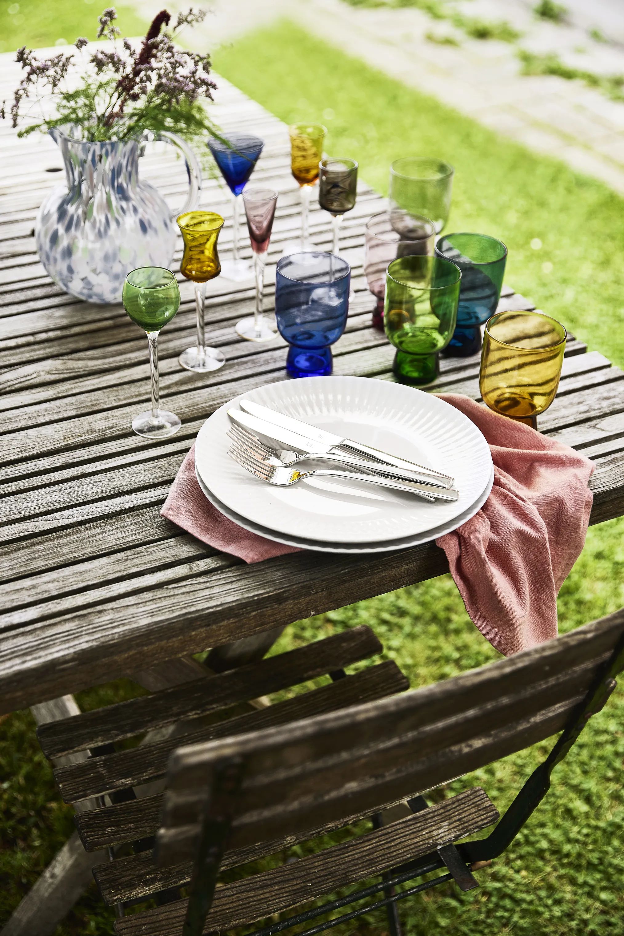 Lyngby Glas Snapseglas Snapseglas - 6 stk. i Multifarvet, 4