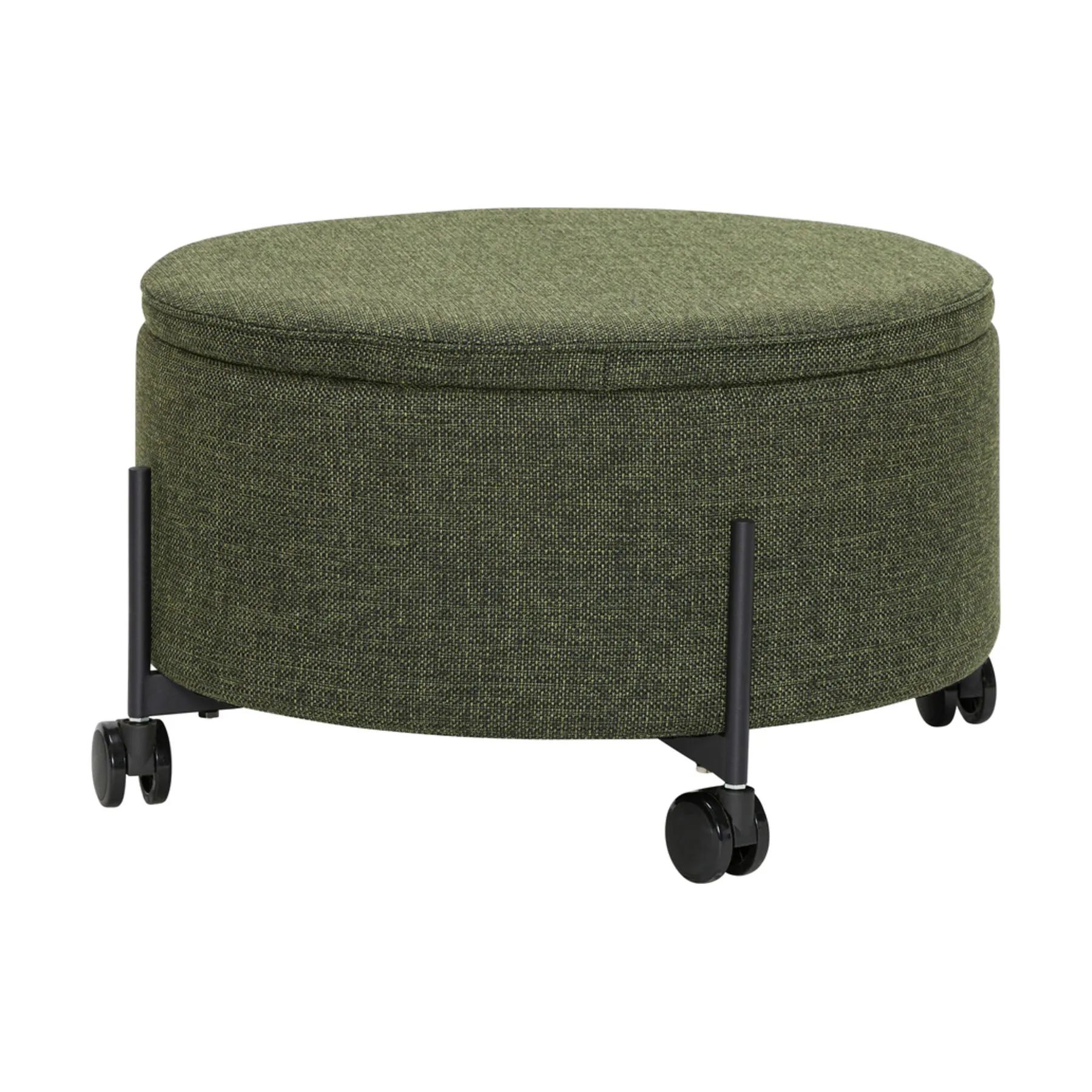 Hübsch Puffer Contain Puf i Grøn, 1