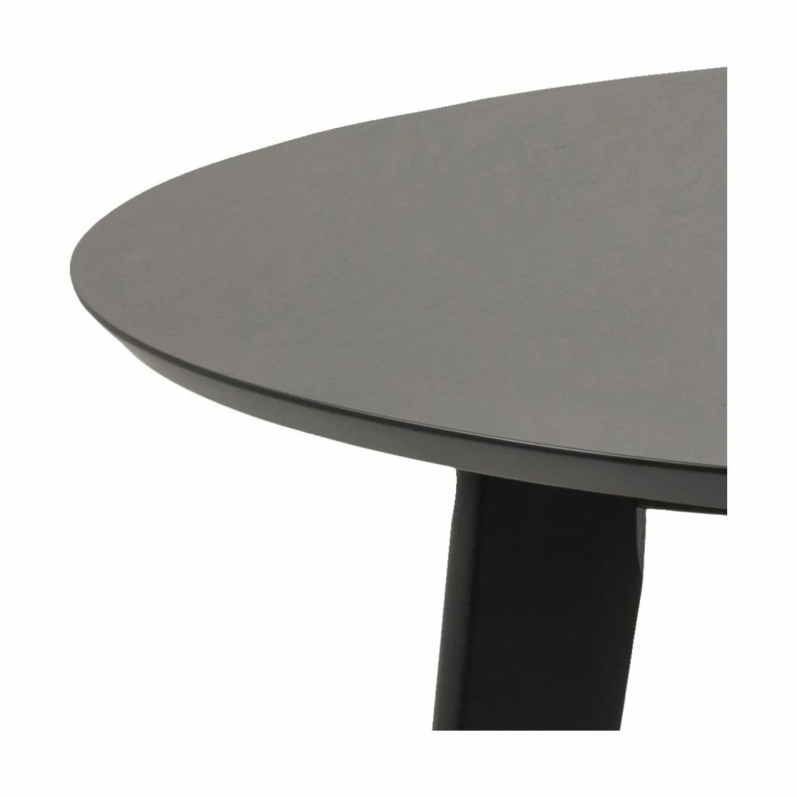 CASA Living Spiseborde Roxby Spisebord i Sort, 105 cm, 4