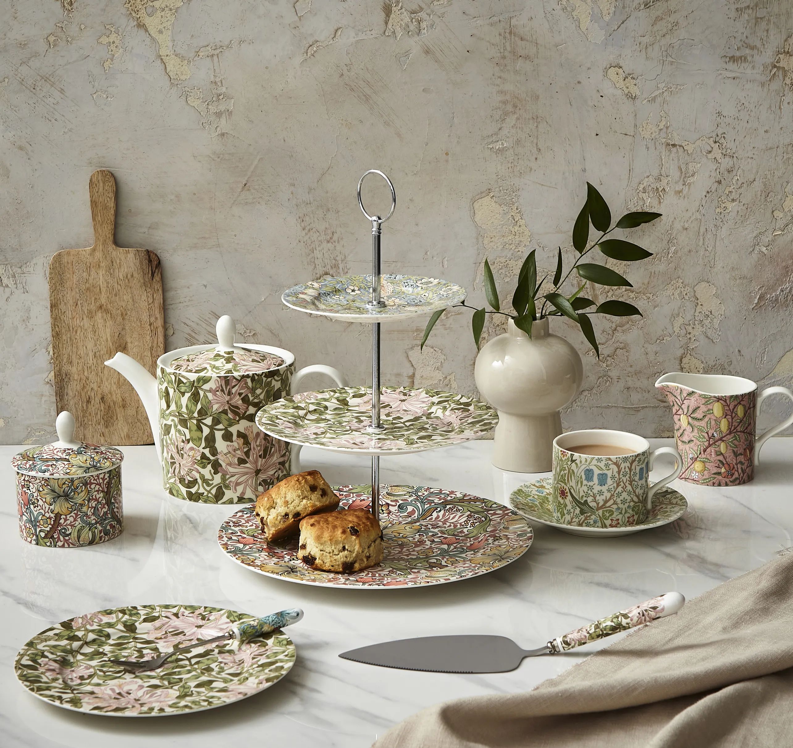 Spode Etagere Morris & Co Étagère i Multifarvet, 2