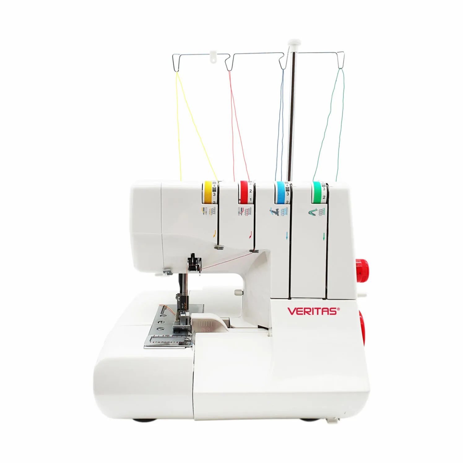 VERITAS Symaskiner Simone Overlock i Hvid, 3