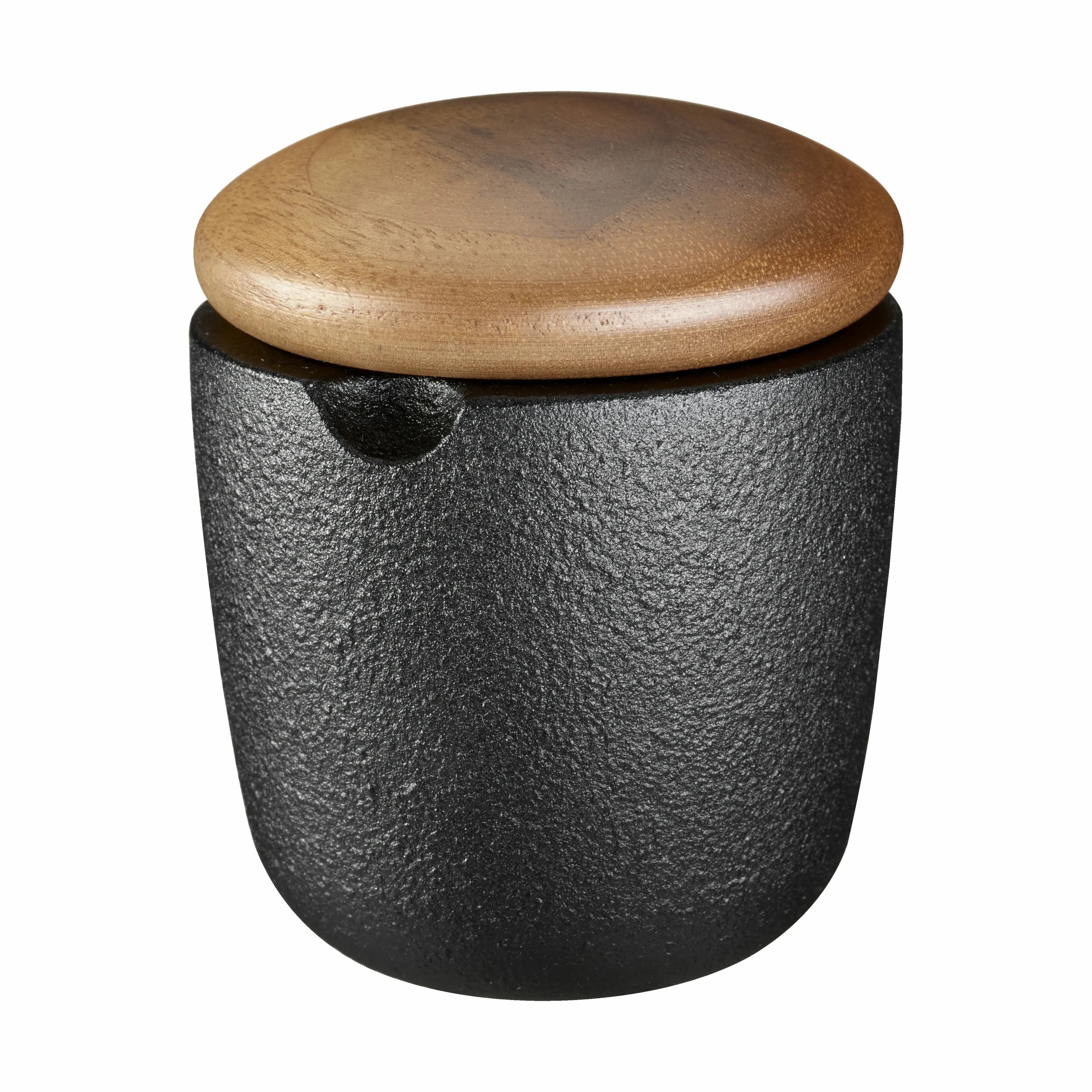 Skeppshult Saltkar Walnut Swing Mini Saltkar i Sort/Træ, 1