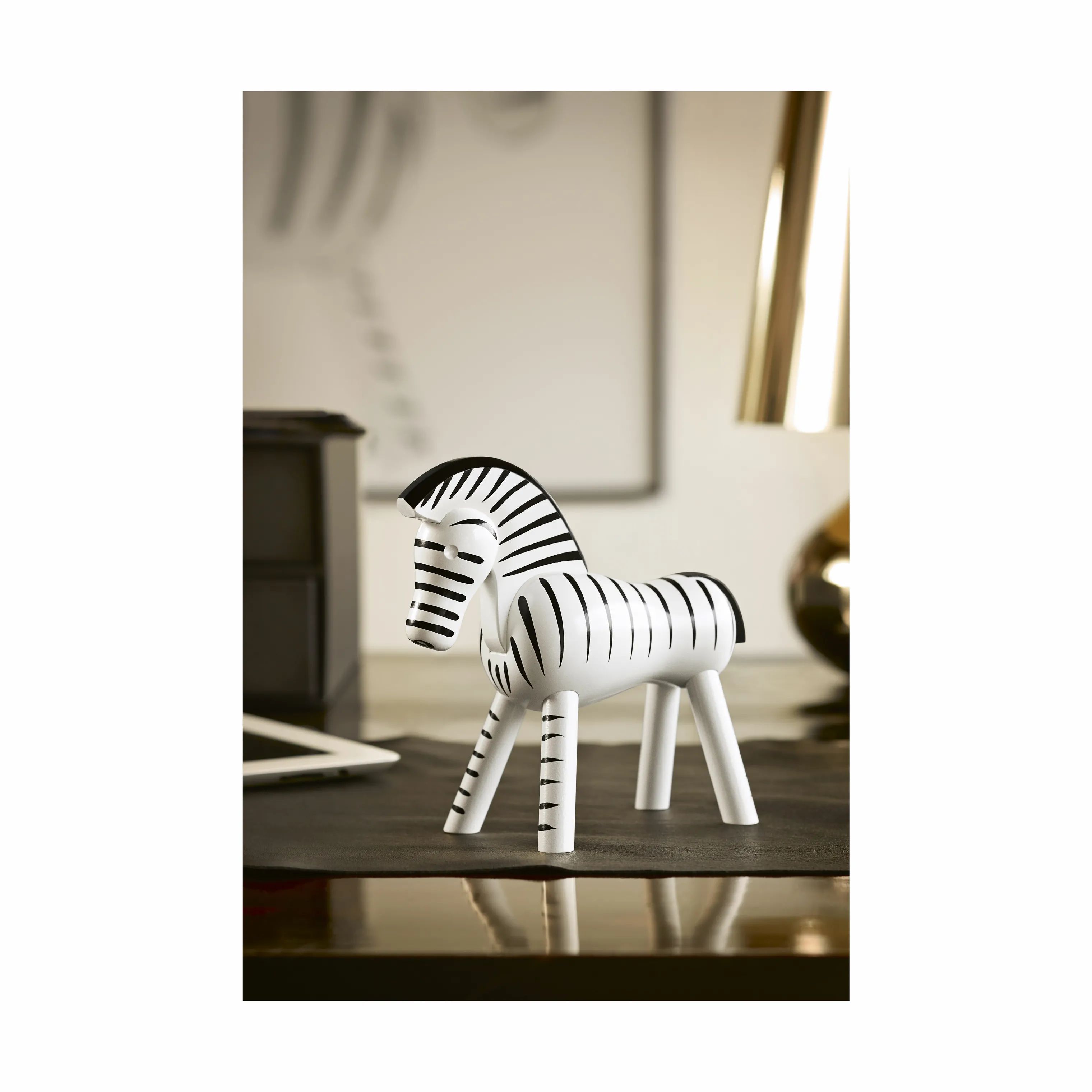 Kay Bojesen Dyrefigurer Zebra i 14 cm, 5