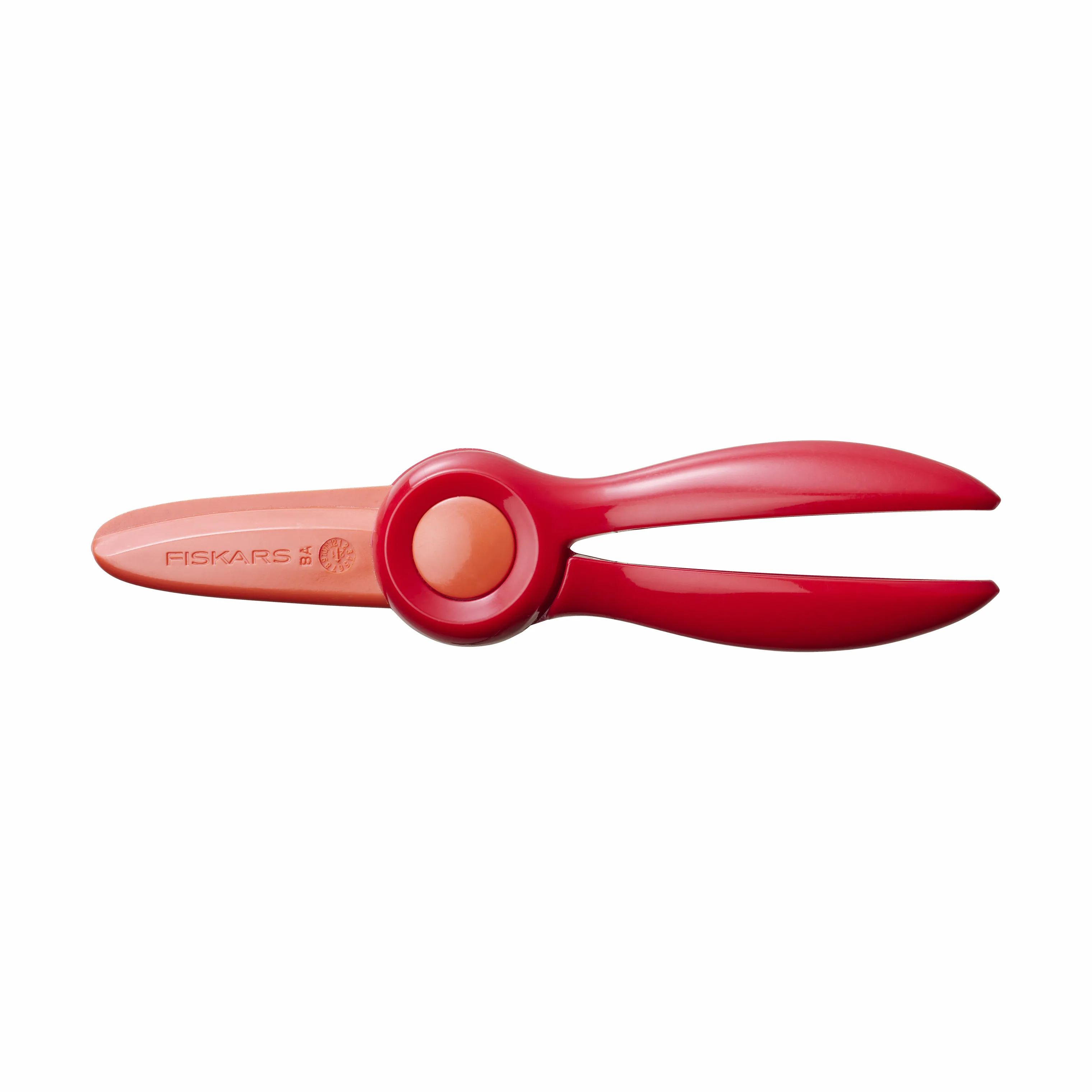 Fiskars Sakse Cut & Learn Børnesaks - 2 år i Rød, 1