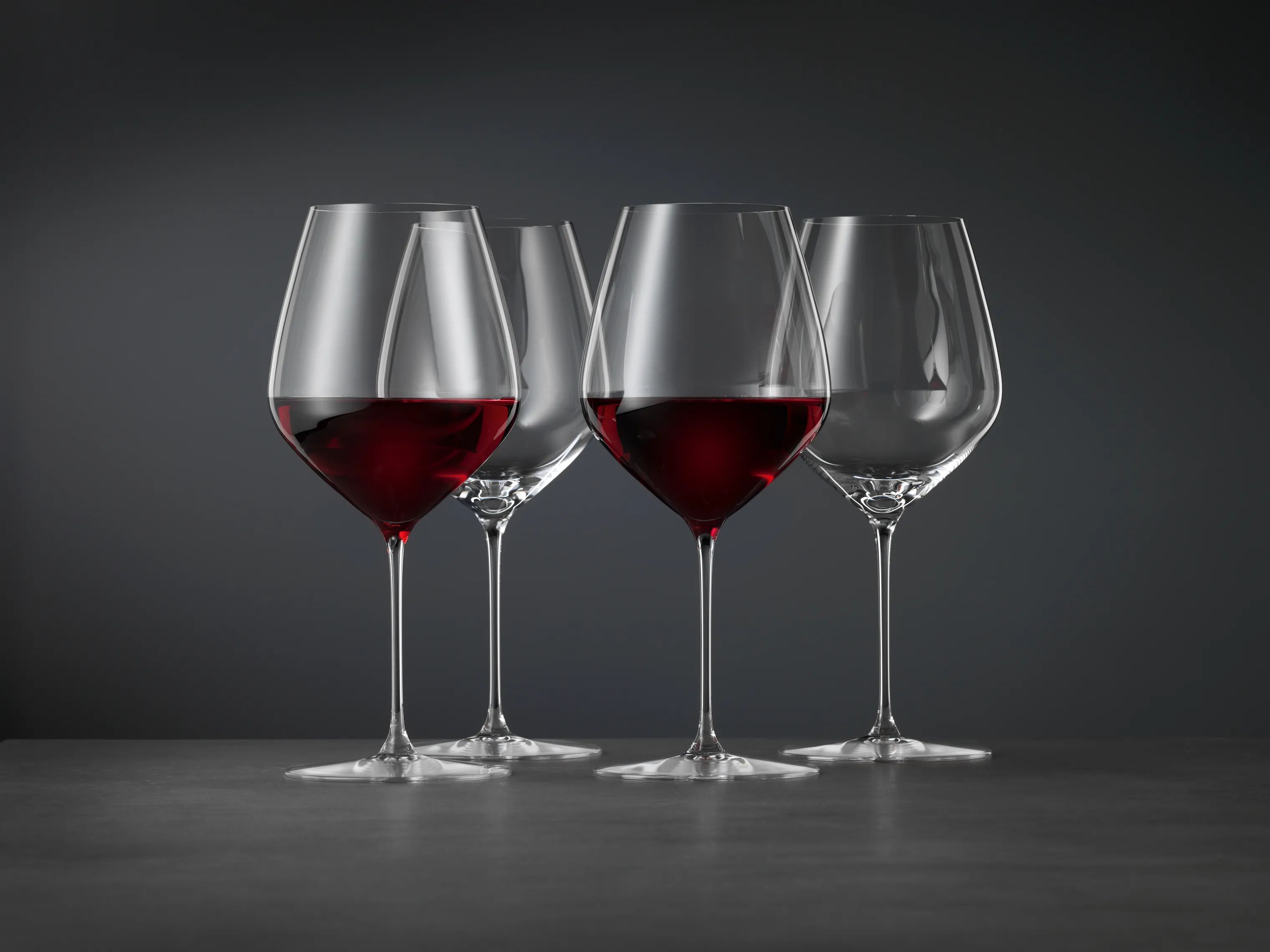 Spiegelau Rødvinsglas Hi-Lite Bourgonevinglas - 4 stk. i Klar, 2