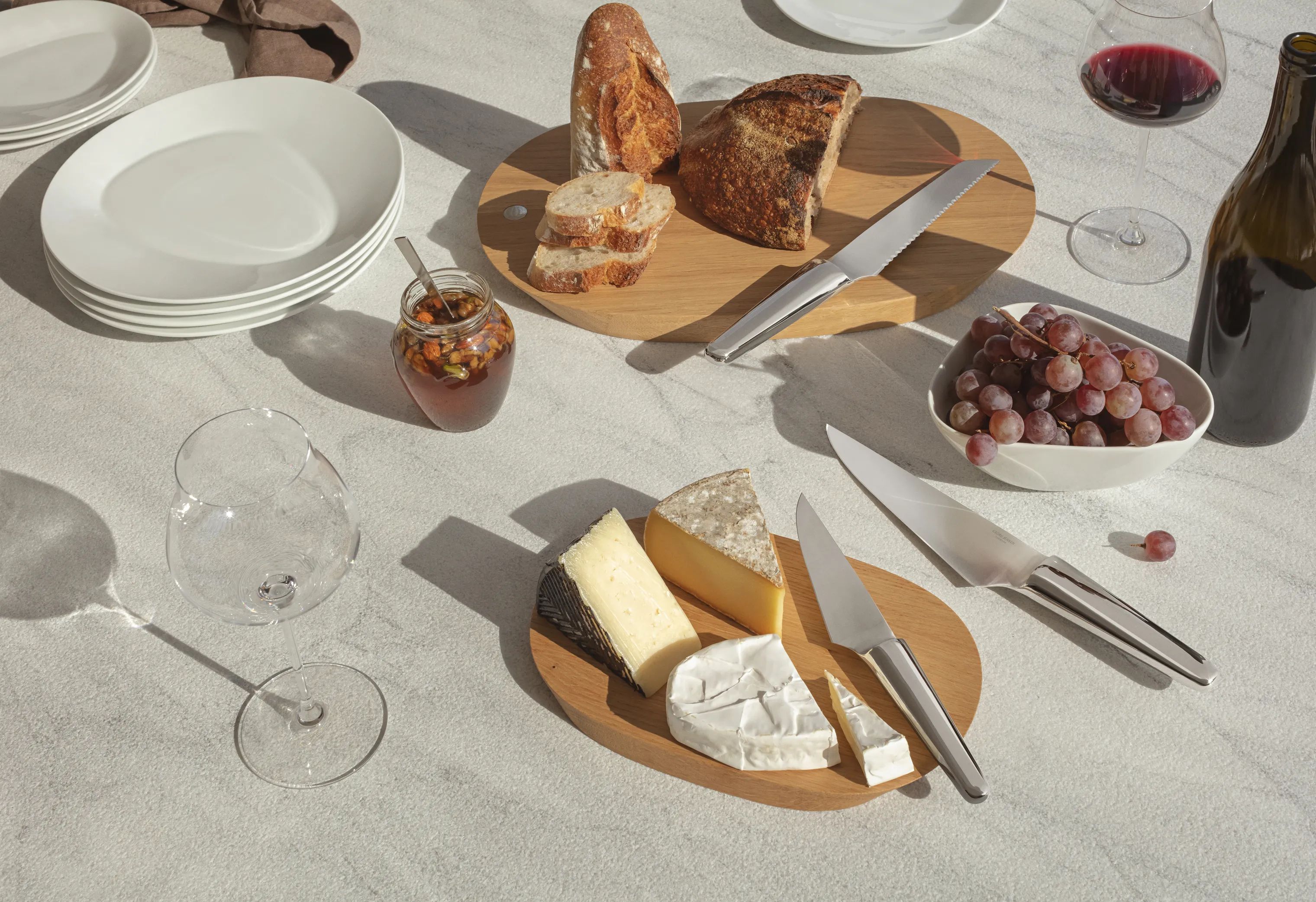 Georg Jensen Brødknive Sky Brødkniv i Sølvfarvet, 2
