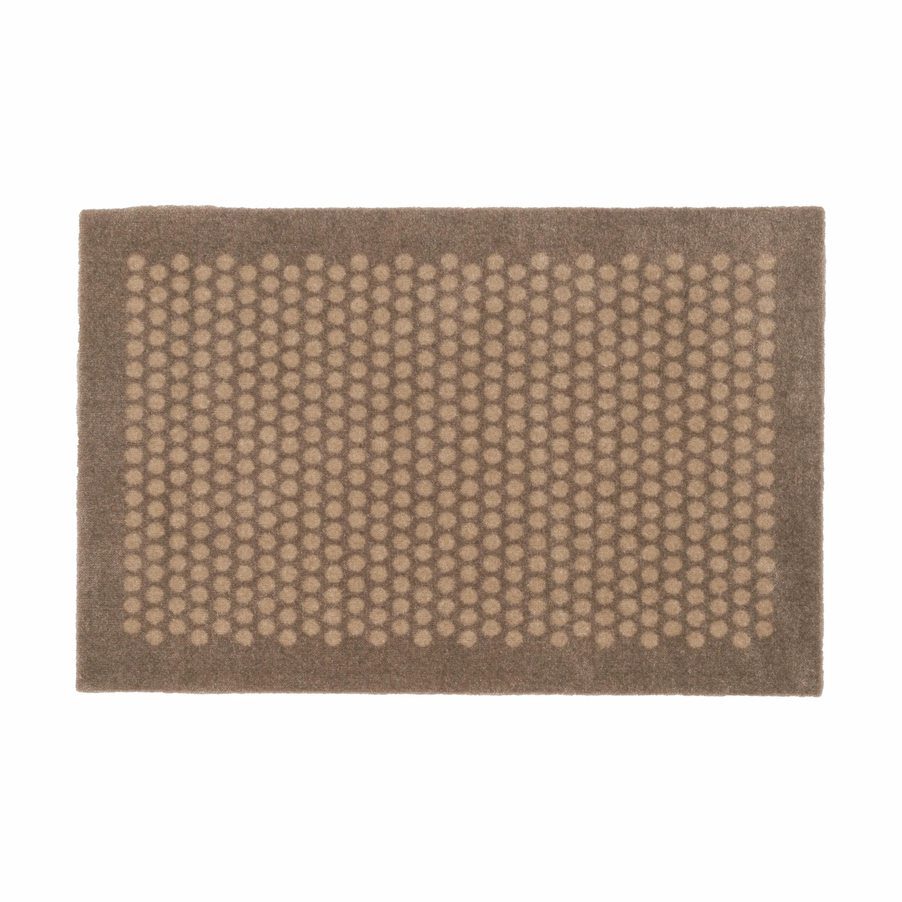 Tica Copenhagen Dørmåtter Dot Gulvmåtte i Sand, B60 x L90 cm, 1