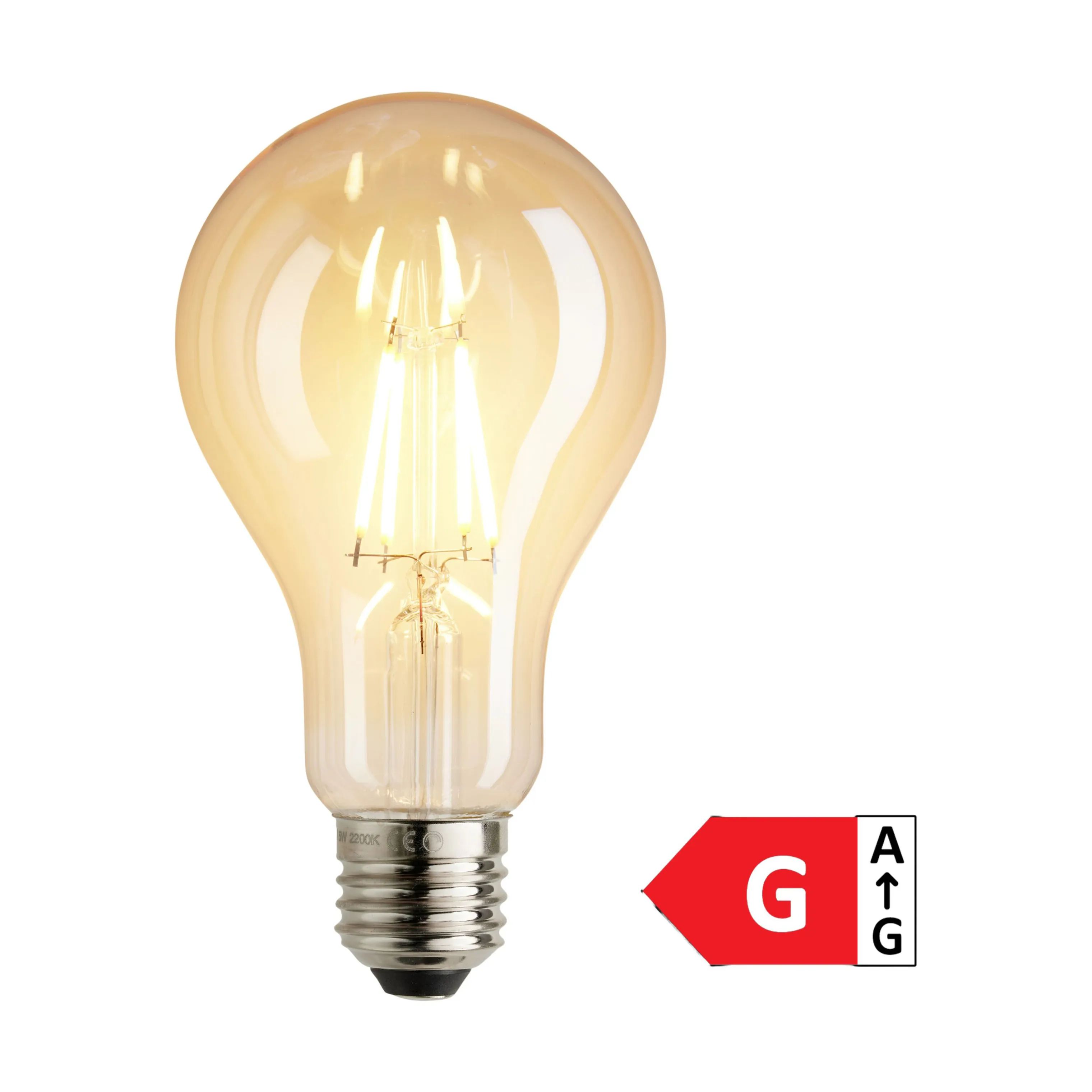 Halo Design LED-pærer Deko LED Lyspære i Amber, 1
