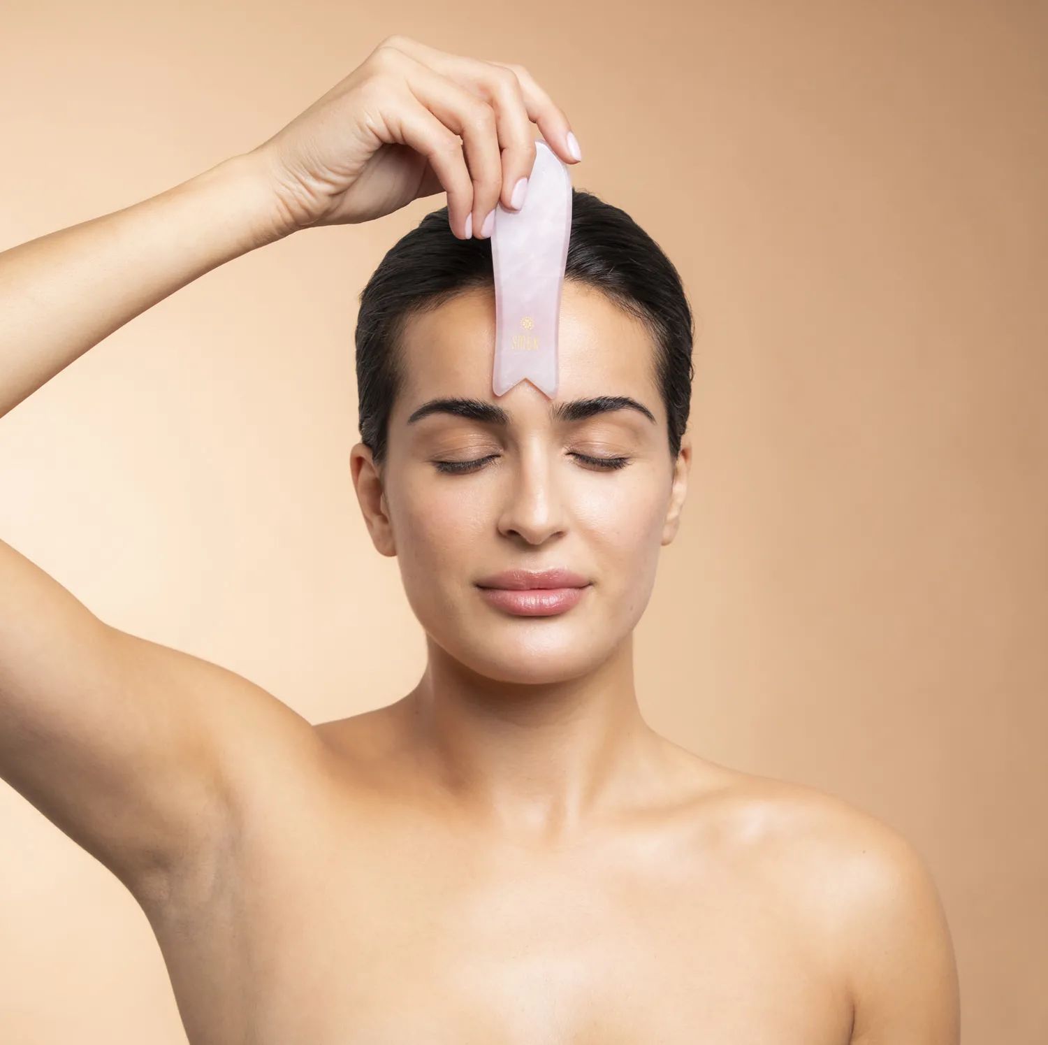 SMUK skincare Ansigtspleje Gua Sha i Lyserød, 2
