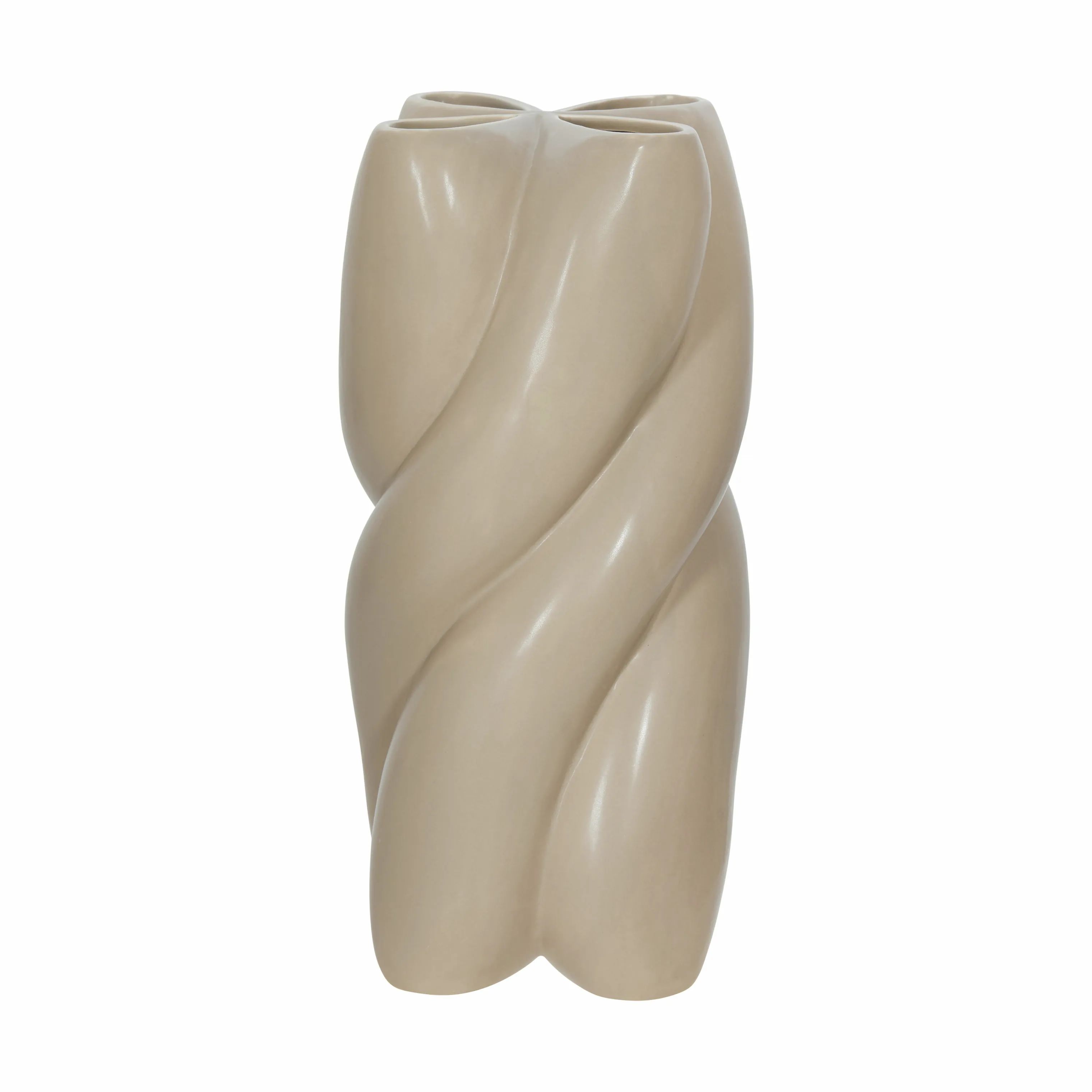 Eightmood Vaser Tora Vase i Mørk beige, 28 cm, 1