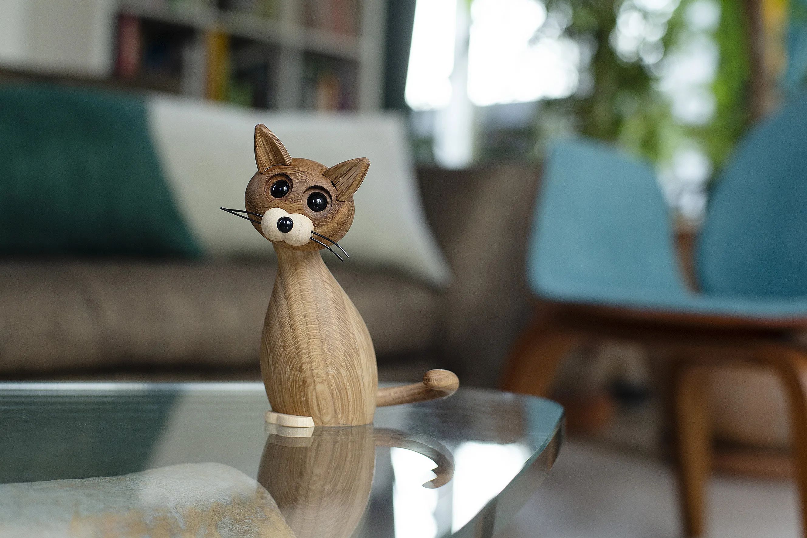 Spring Copenhagen Dyrefigurer Kat Lucky i 15,1 cm, 2