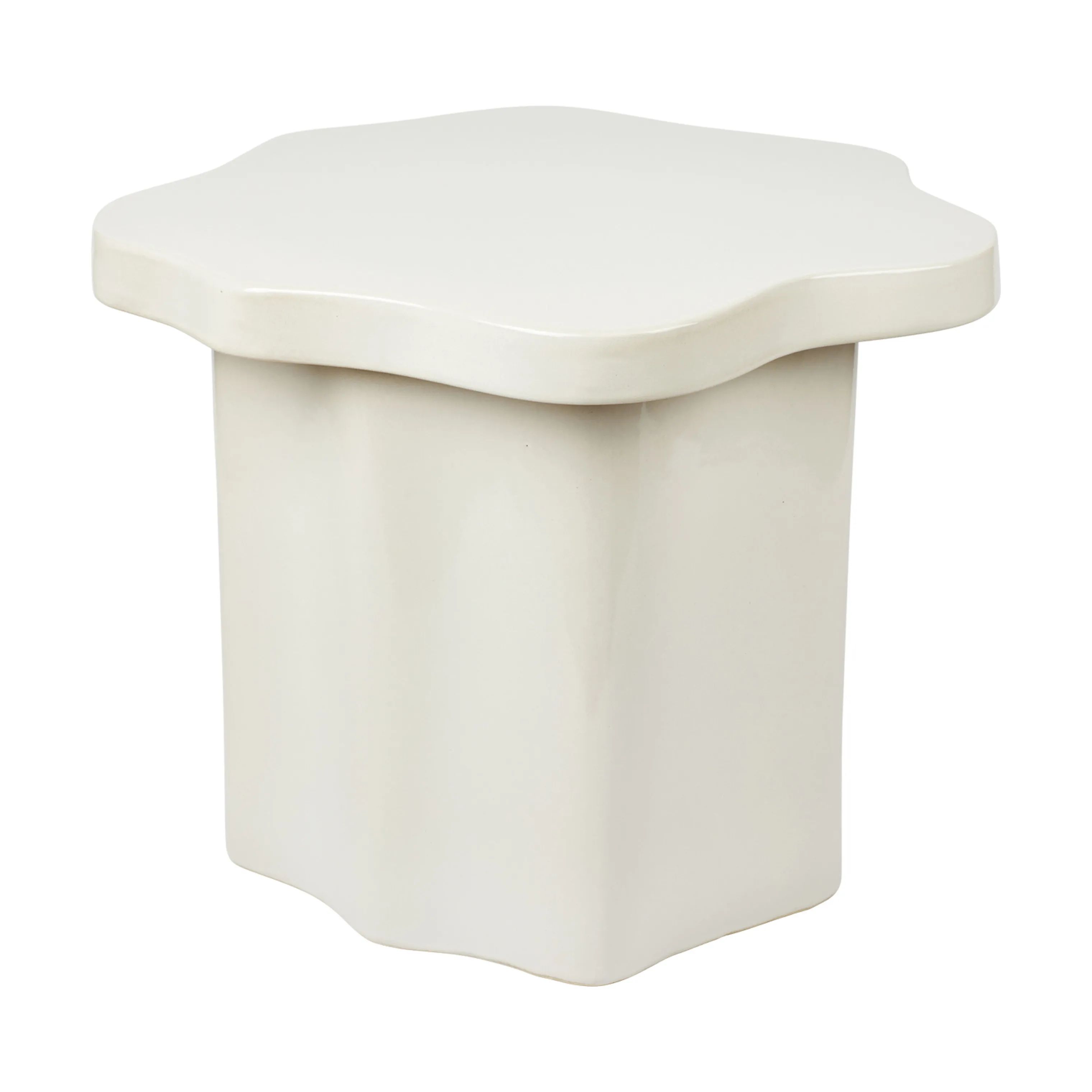 Broste Copenhagen Sofaborde Sonja Bord i Hvid, 1