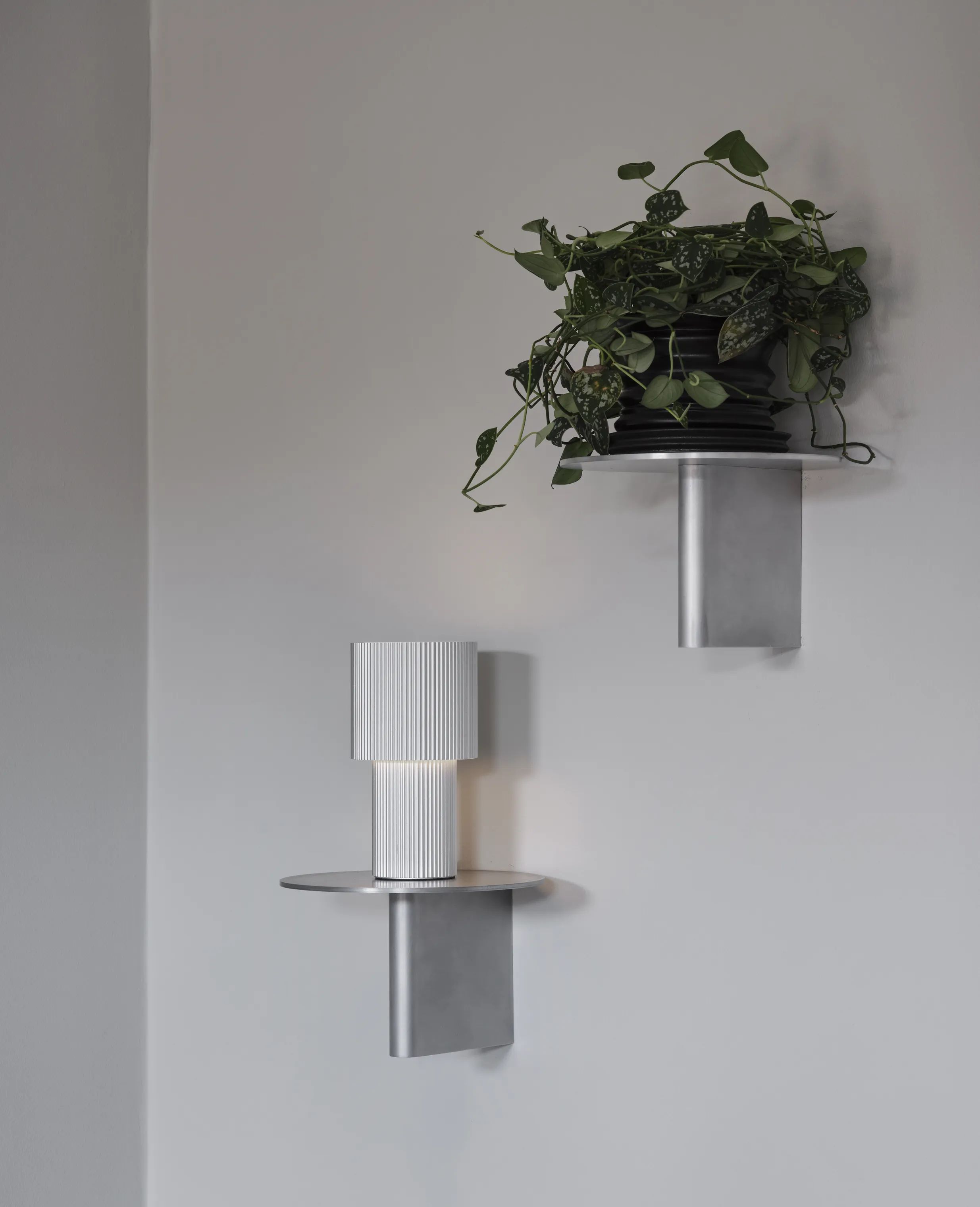 Herstal Bordlamper Iluma Bordlampe i Sølvfarvet, 3