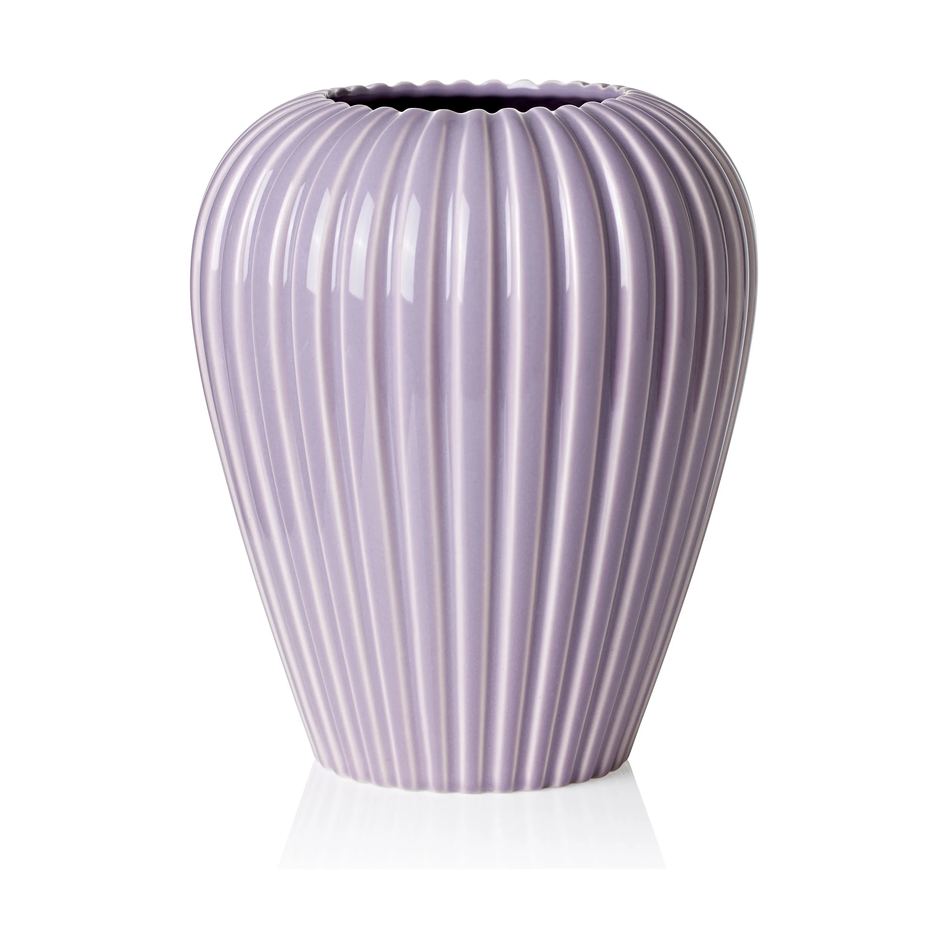 erik bagger a/s Vaser Eslau Lilje Vase i syren, 20 cm, 1