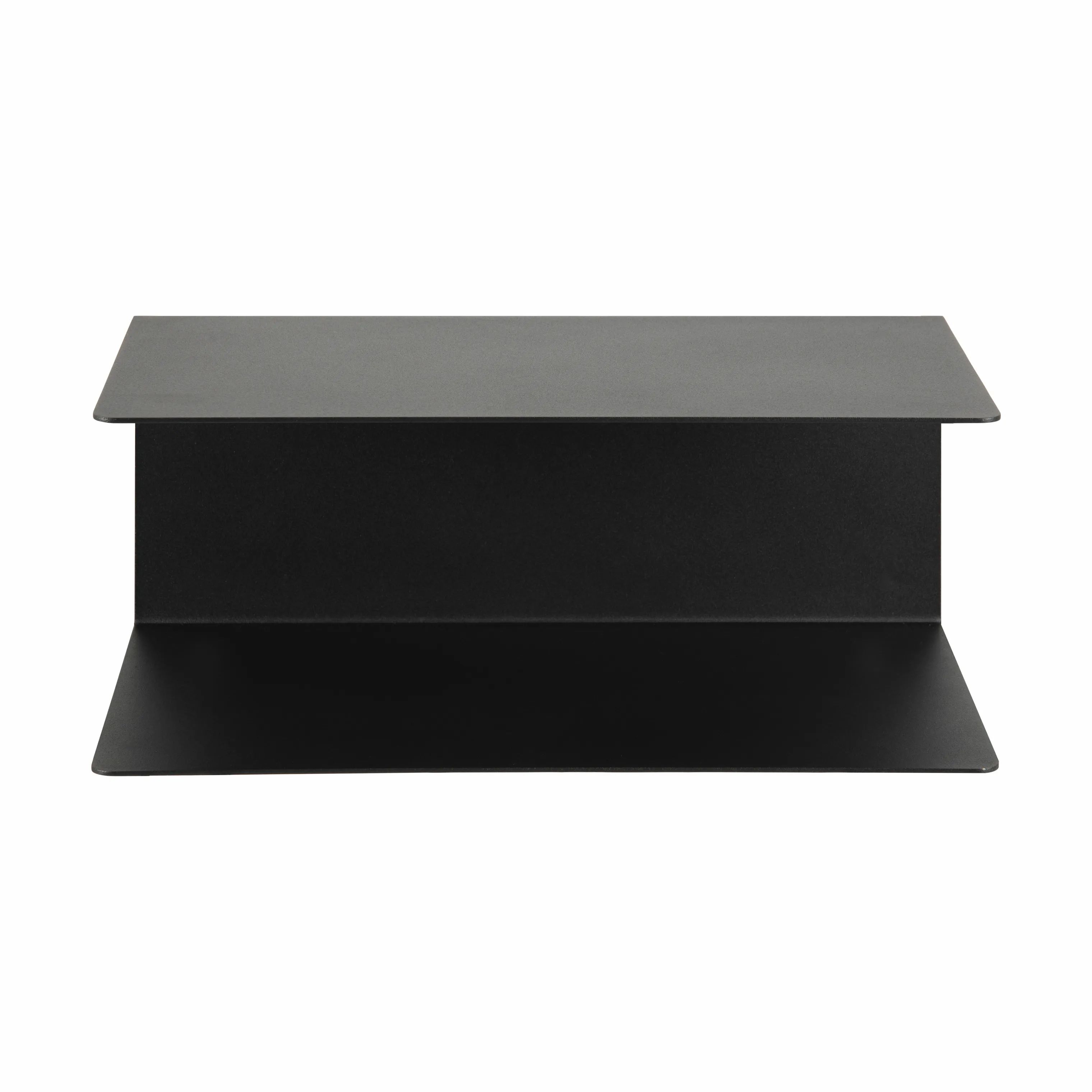 CASA Living Hylder Joliet Væghylde - 2 stk. i Sort, H14 x B35 x L20 cm, 1