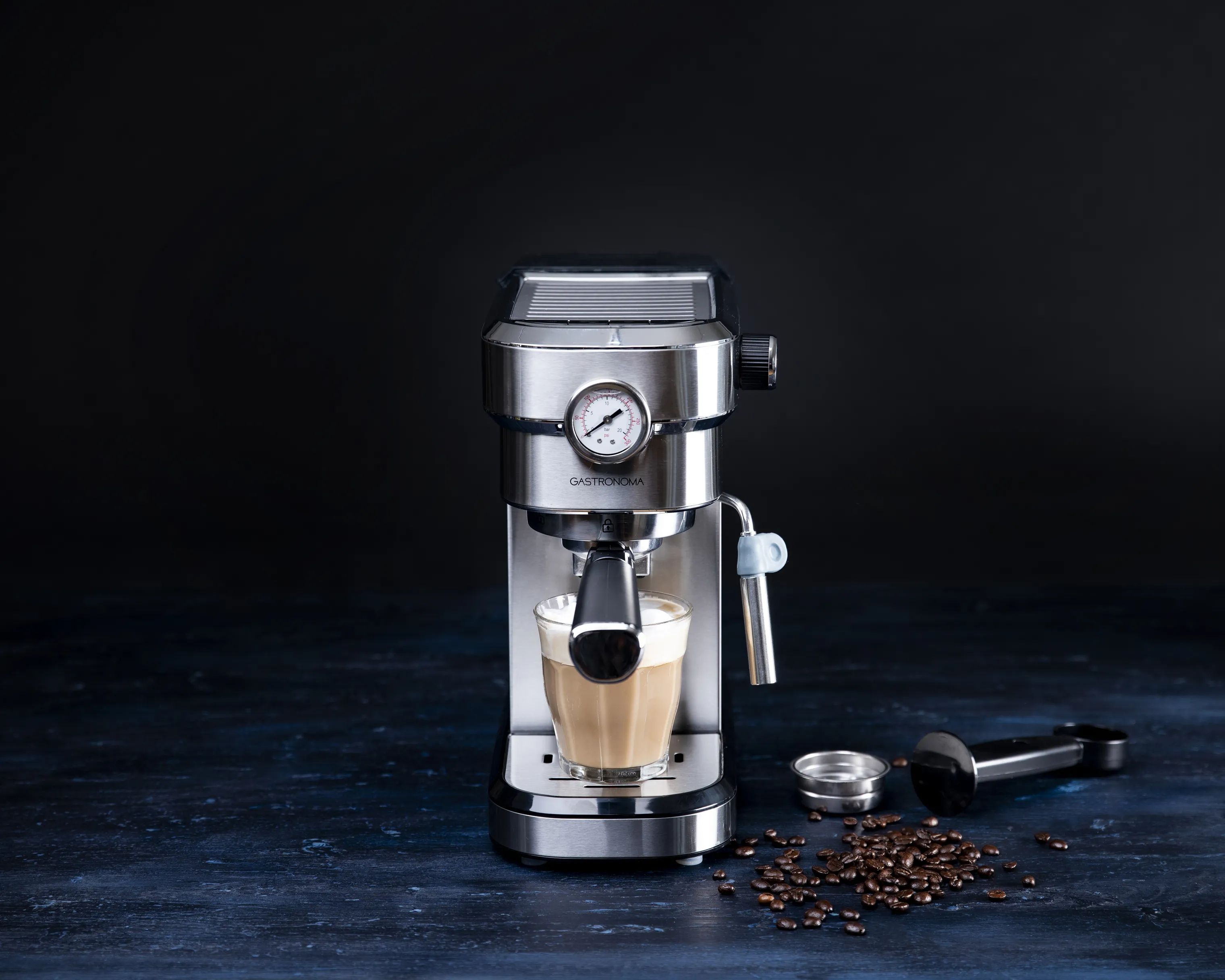 Gastronoma Espressomaskiner Espressomaskine i Rustfri stål, 2
