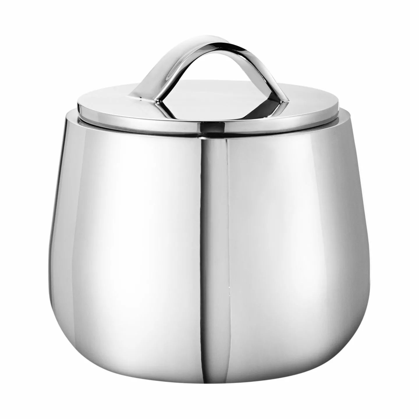 Georg Jensen Sukkerskåle Helix Sukkerskål i Sølvfarvet, 1