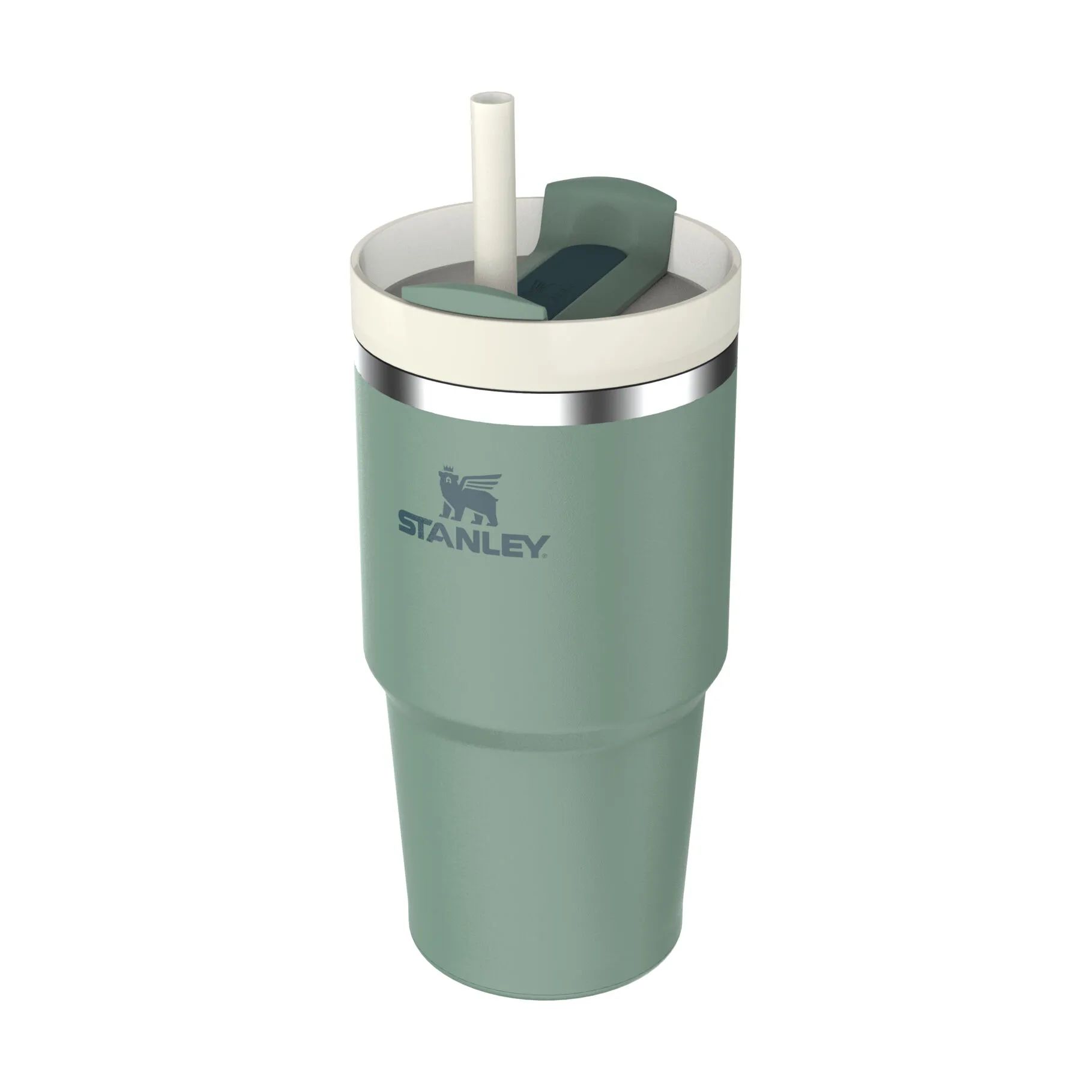 Stanley To go kopper The Quencher H2.0 Flowstate Tumbler i Spring Green, 1