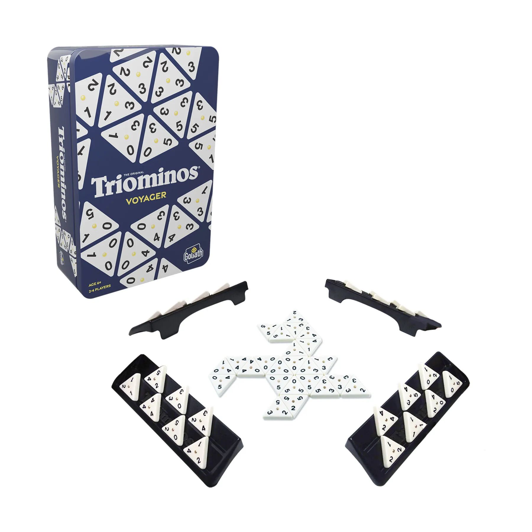 Spilbræt Spil Brætspil - Triominos - Voyager i Multifarvet, 4