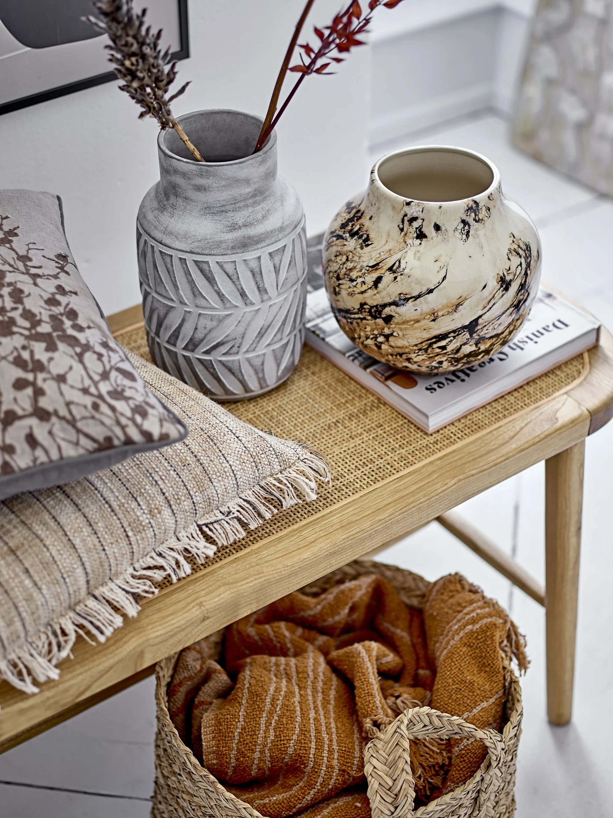 Bloomingville Vaser Saku Vase i grå, 2