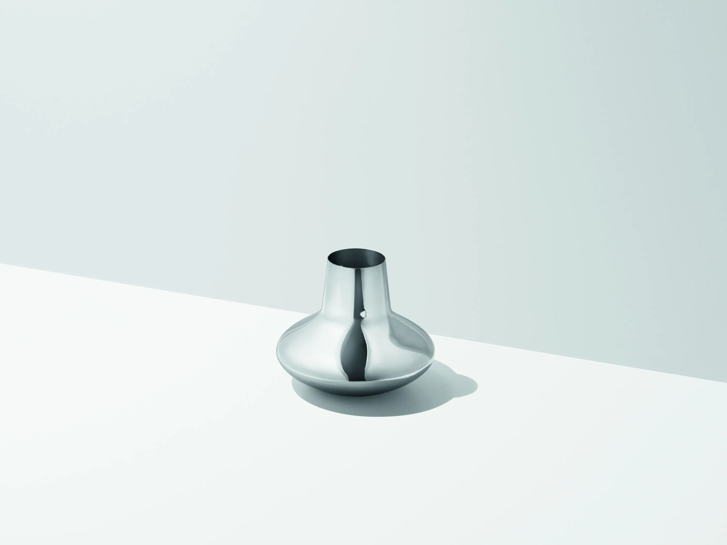 Georg Jensen Vaser Henning Koppel Koppel Vase i Blank/Stål, 18,5 cm, 2