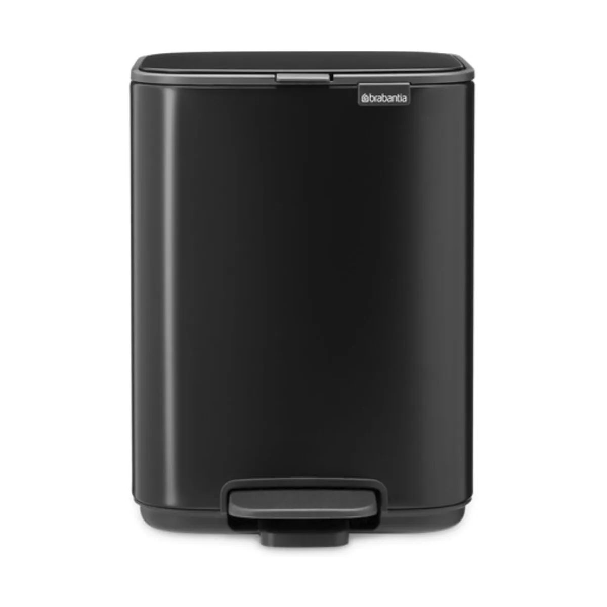 Brabantia Pedalspande Bo Pedalspand i Mat sort, 4 L, 1