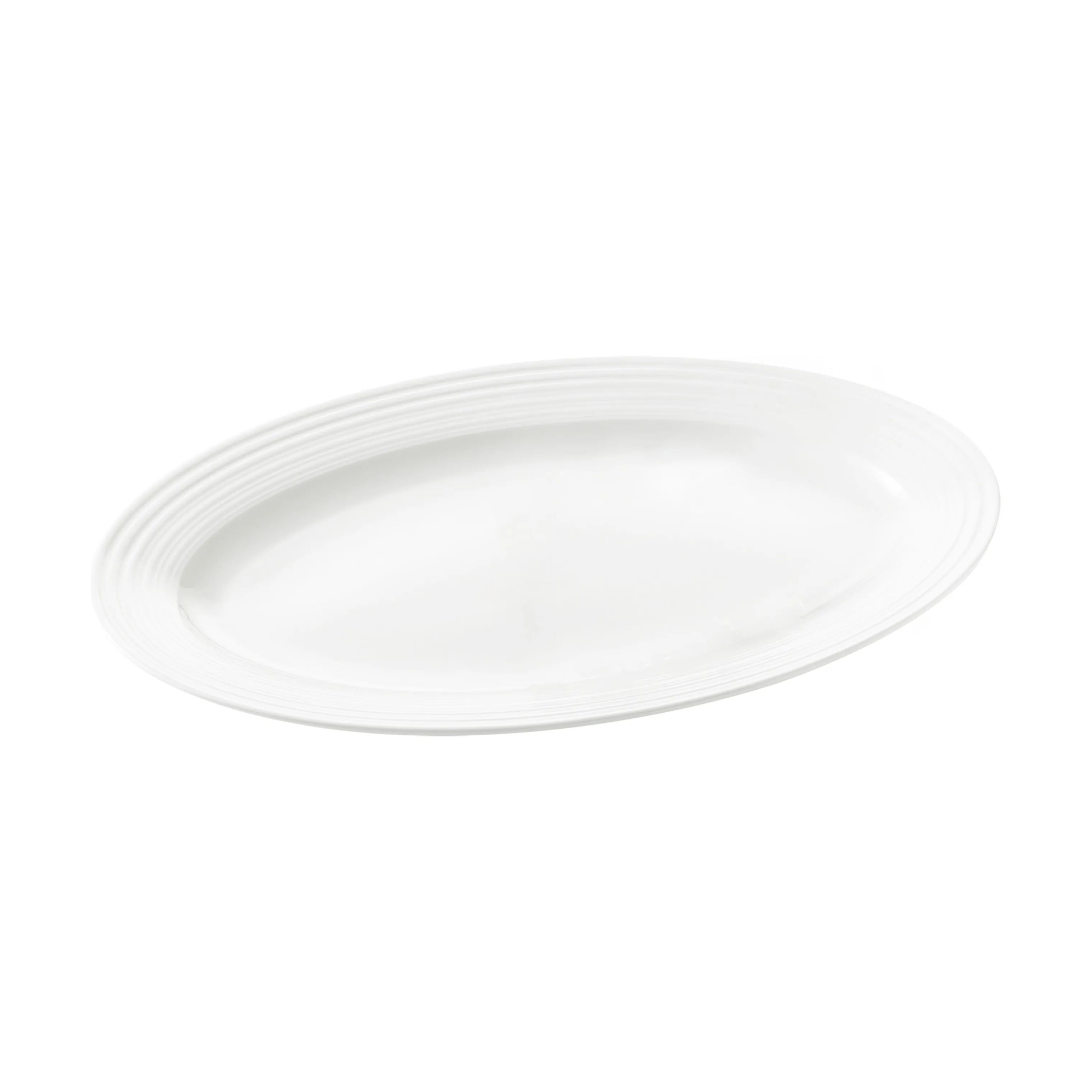Aida Serveringsfade Passion Ovalt Fad i Creme Hvid, 1