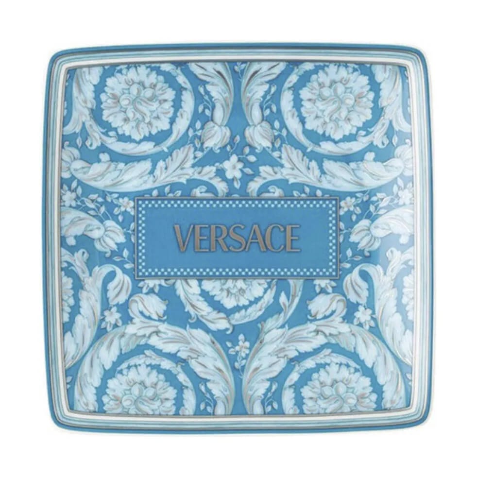 Versace Skåle Barocco Skål i Blå, 11,3 cm, 1