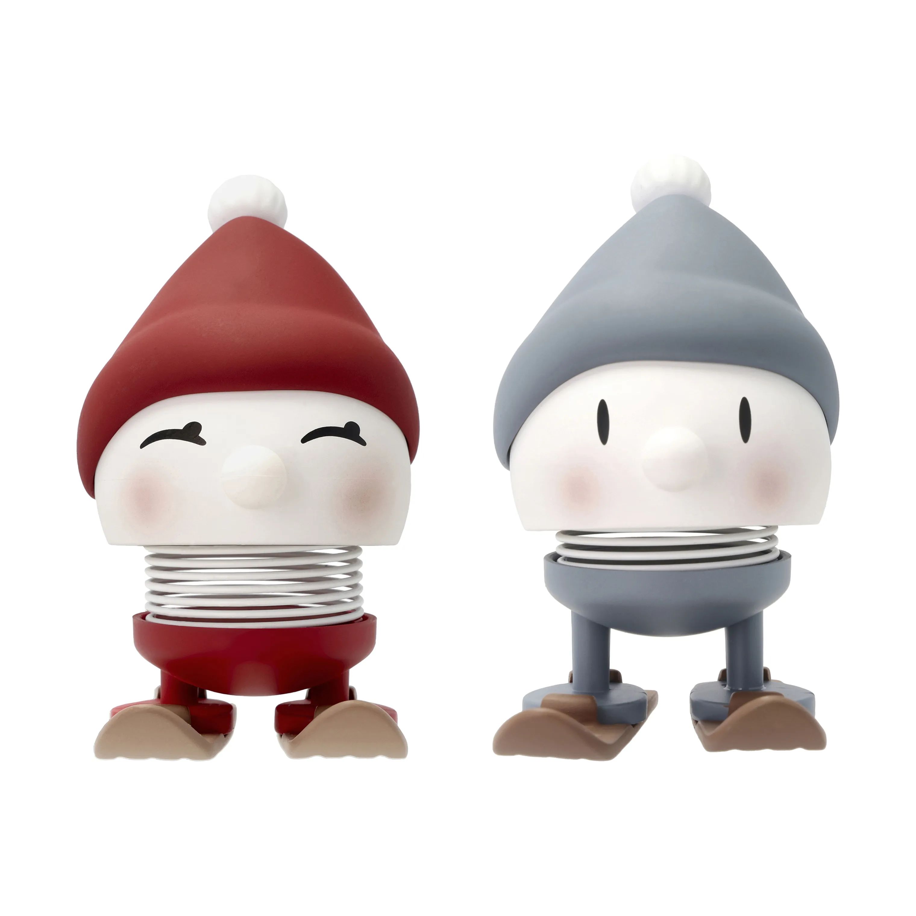 Hoptimist Julefigurer Bimble og Bumble - Skiing i Multifarvet, 1