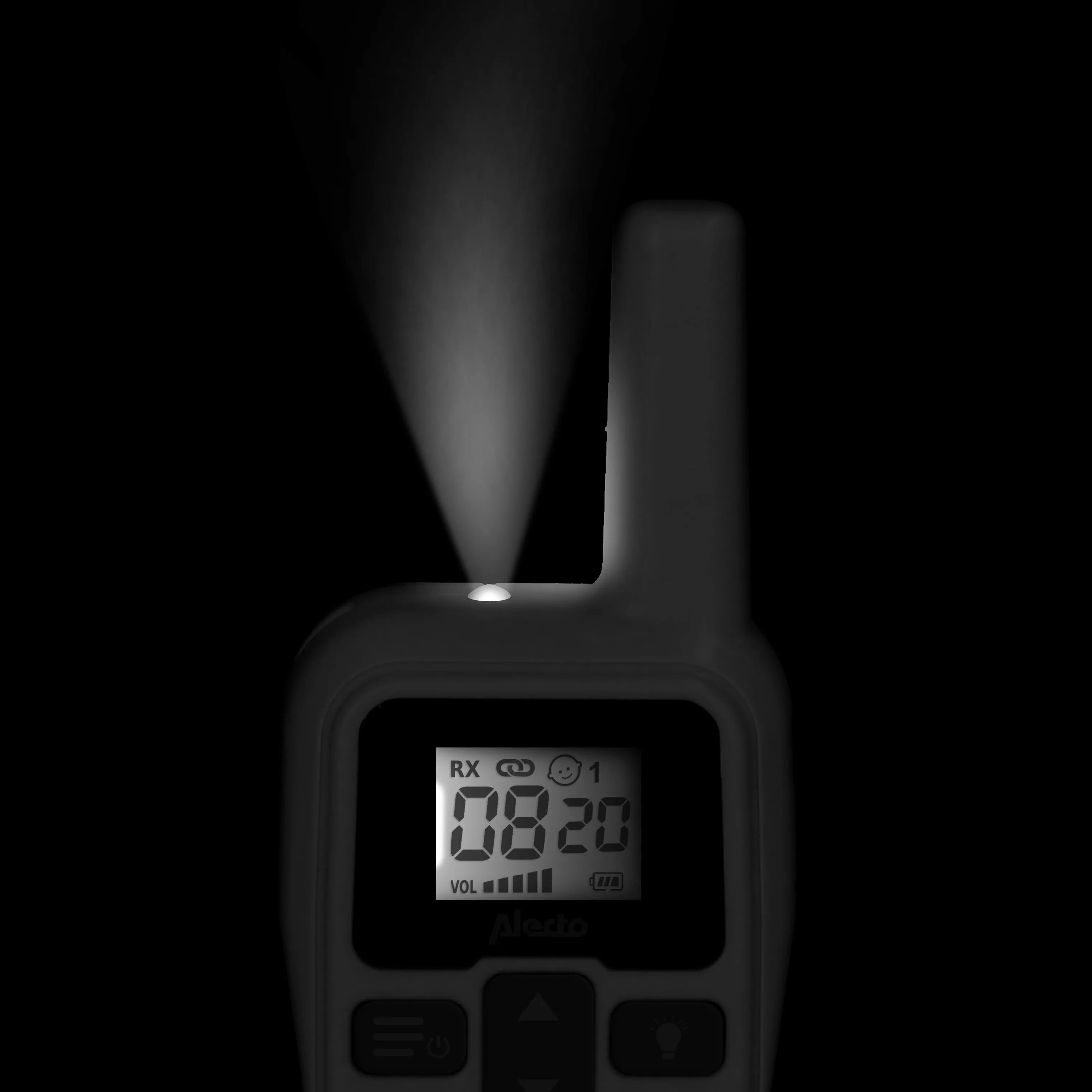 Alecto Baby Babyalarmer DBX-80 Babyalarm i Hvid, 6