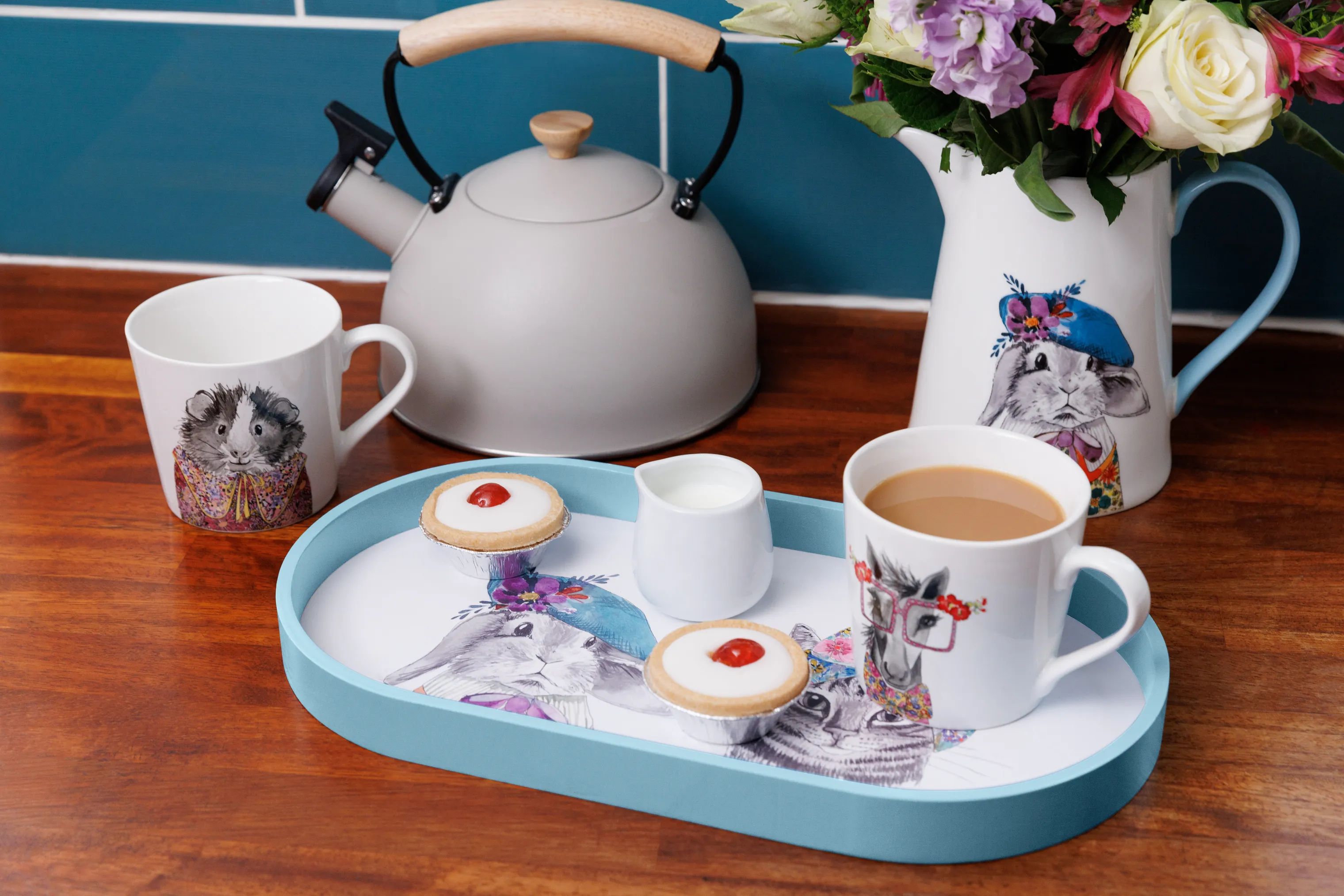 Mikasa Bakker Tipperley Hill Tipperleyhill Serveringsbakke i White, 2