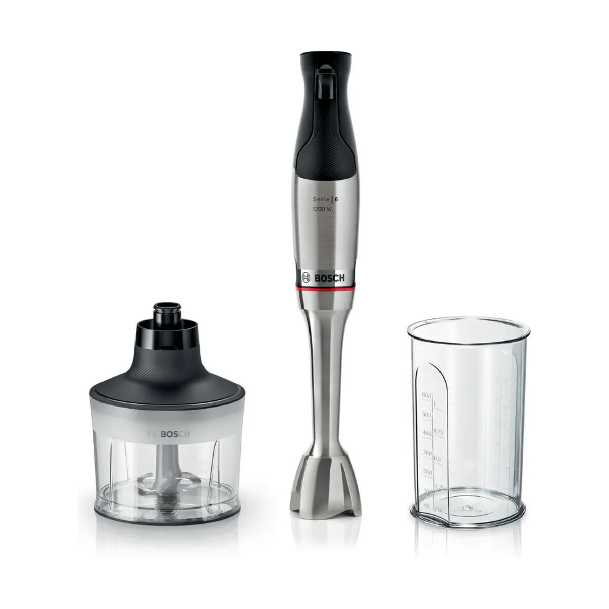 Bosch Stavblendere ErgoMaster Stavblender MSM6M830 i Sølv, 1