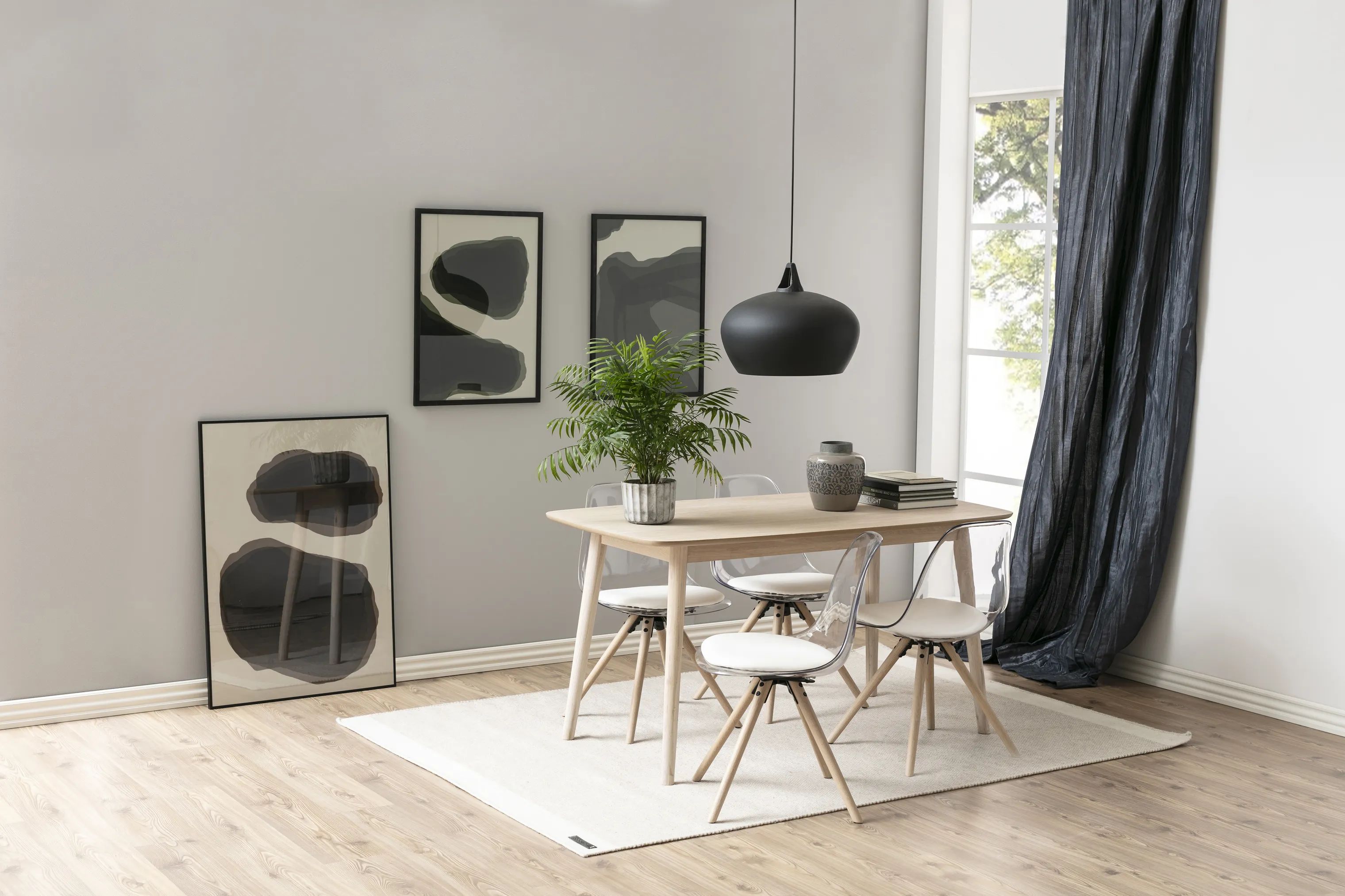 CASA Living Spiseborde Nagano Spisebord i Lys eg, 2