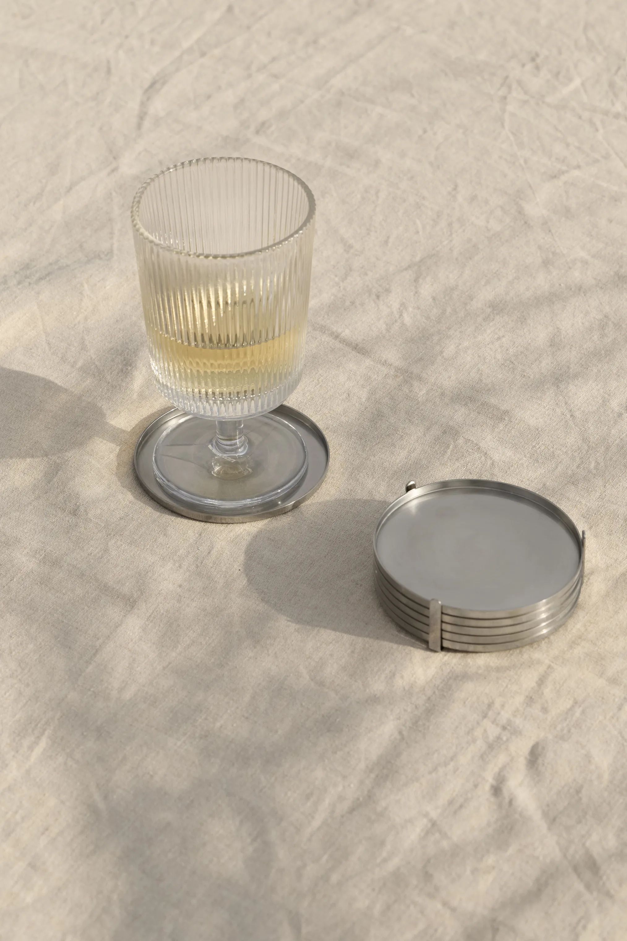 Stelton Hvidvinsglas Pilastro Vinglas - 4 stk i Klar, 2