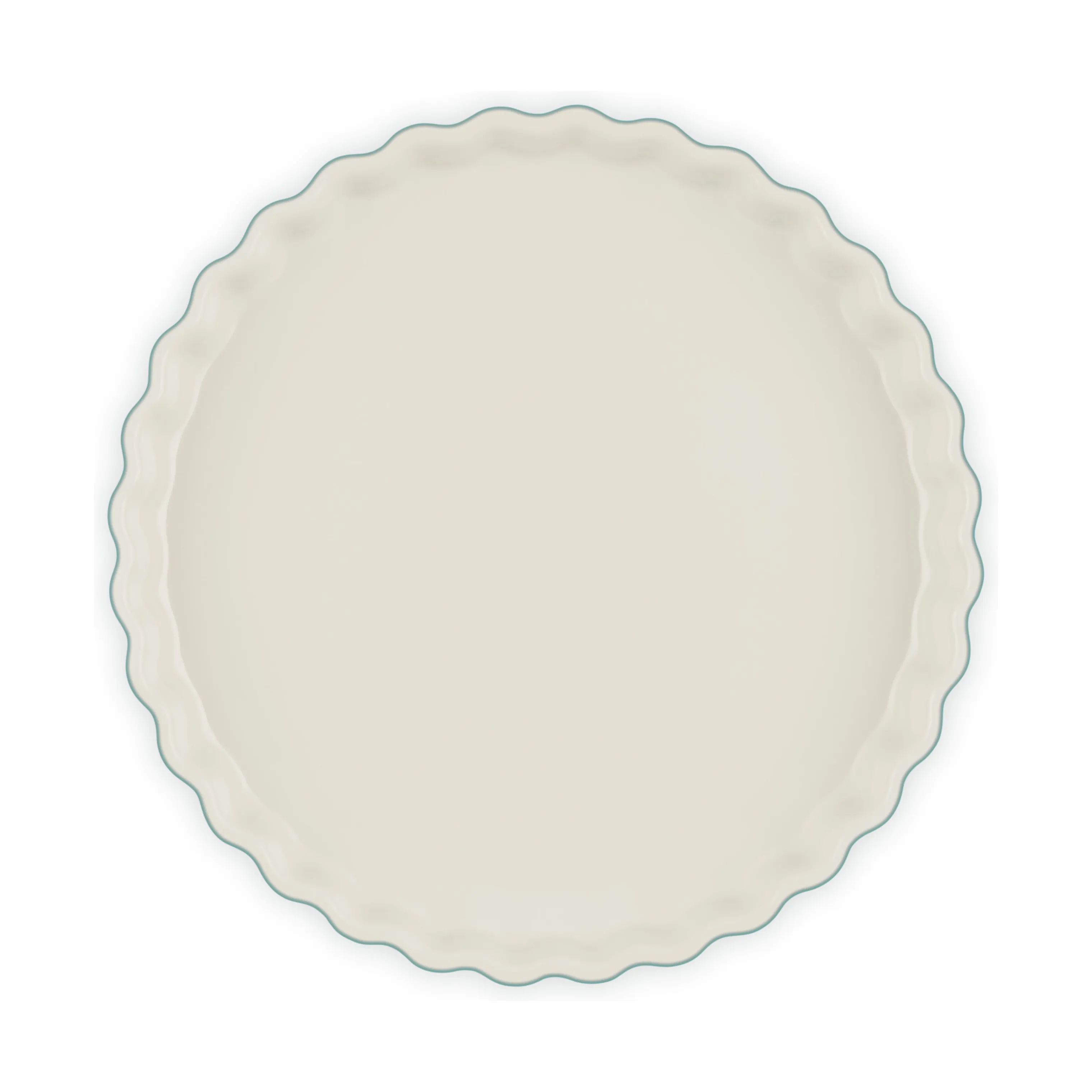 Le Creuset Tærteforme og fade Heritage Tærtefad i Bleu Riviera, 28 cm, 3