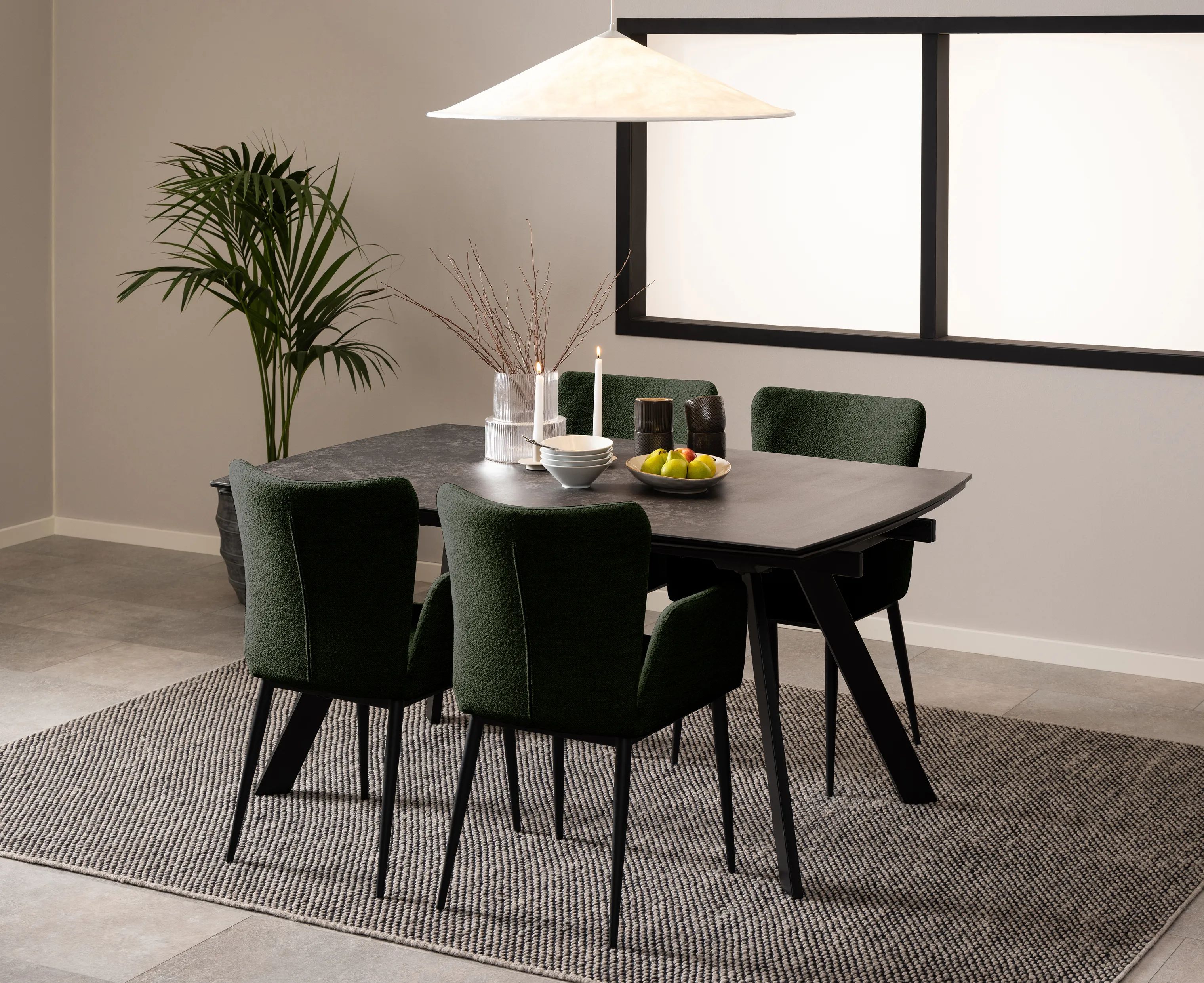 CASA Living Spiseborde Blackburn Spisebord i Sort, 2