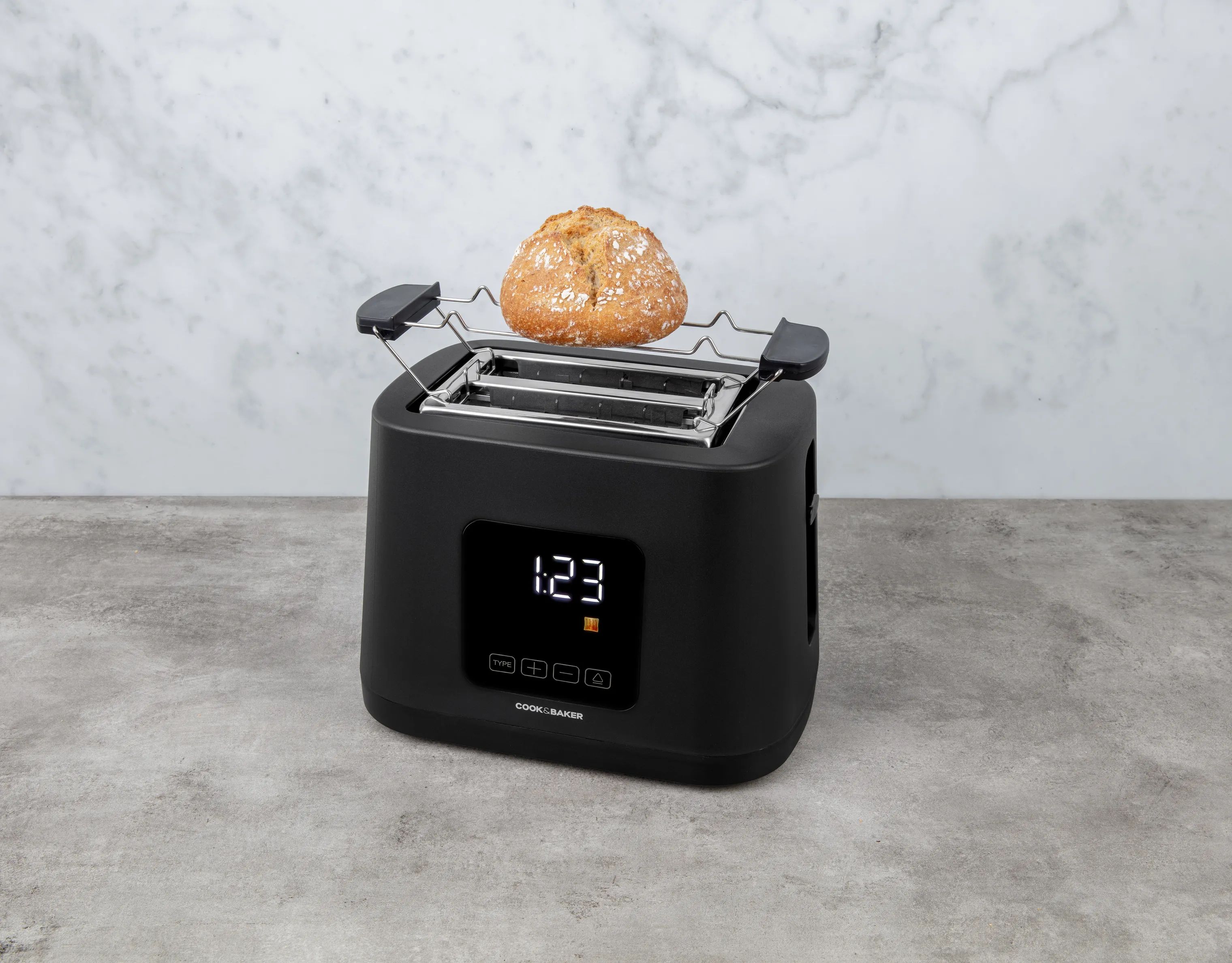 Cook & Baker Brødristere Premium Brødrister i Sort, 3