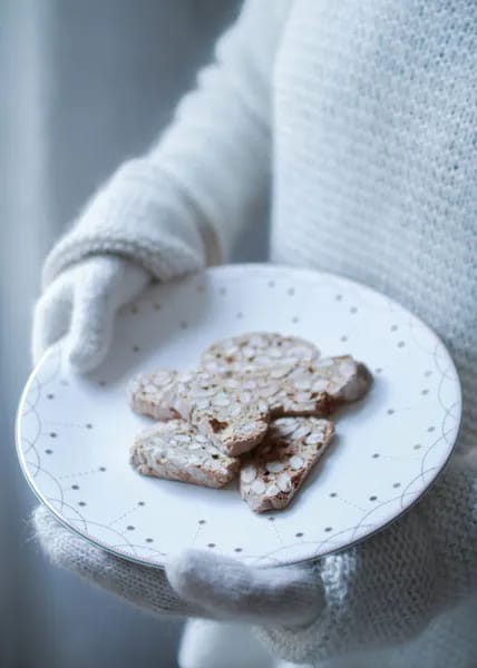 Wik & Walsøe Middagstallerkener Julemorgen Girlander Tallerken - 2 stk. i Multifarvet, 4